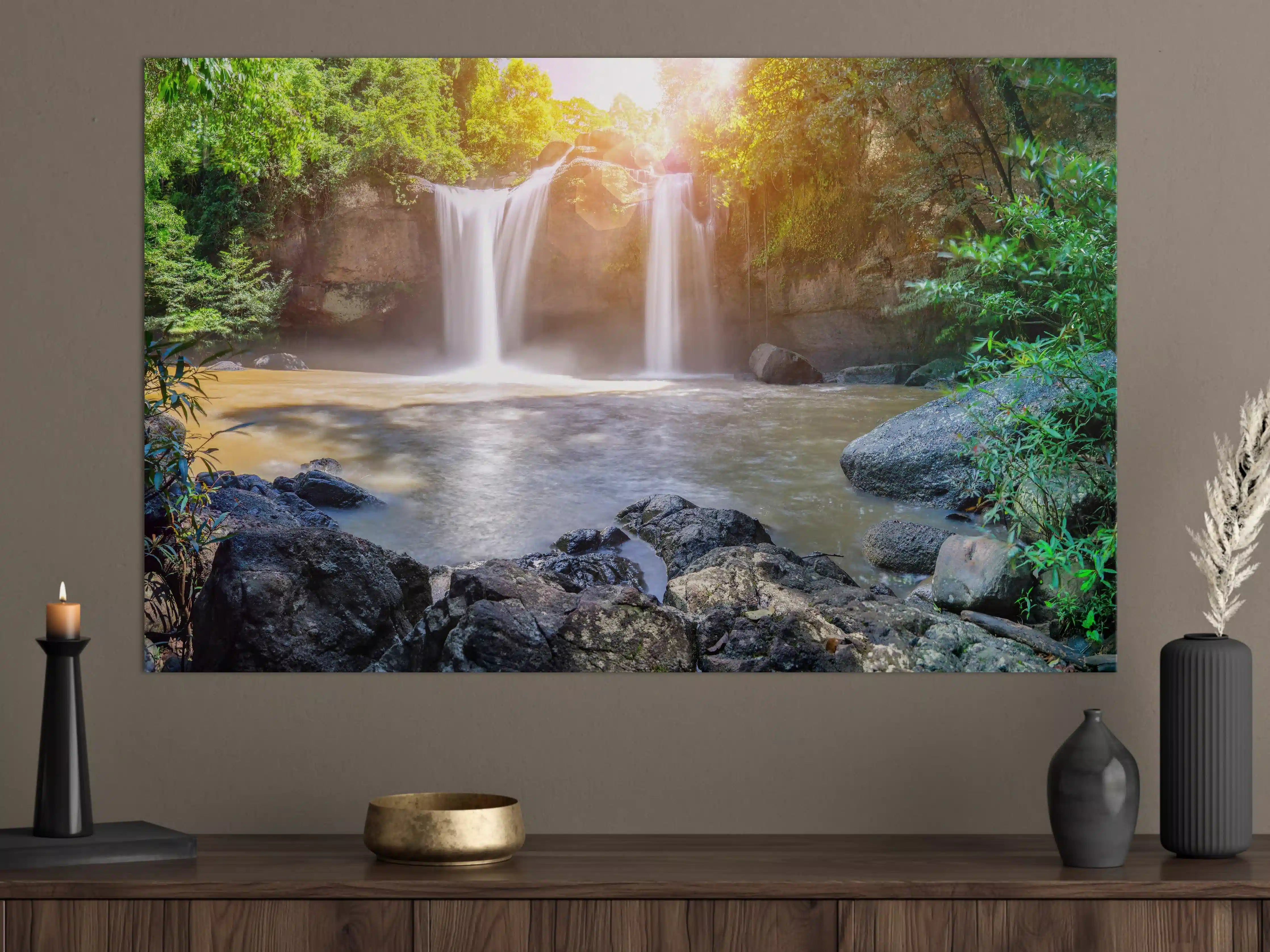 Große Wandbilder - Wasserfall in Malaysia - Asien