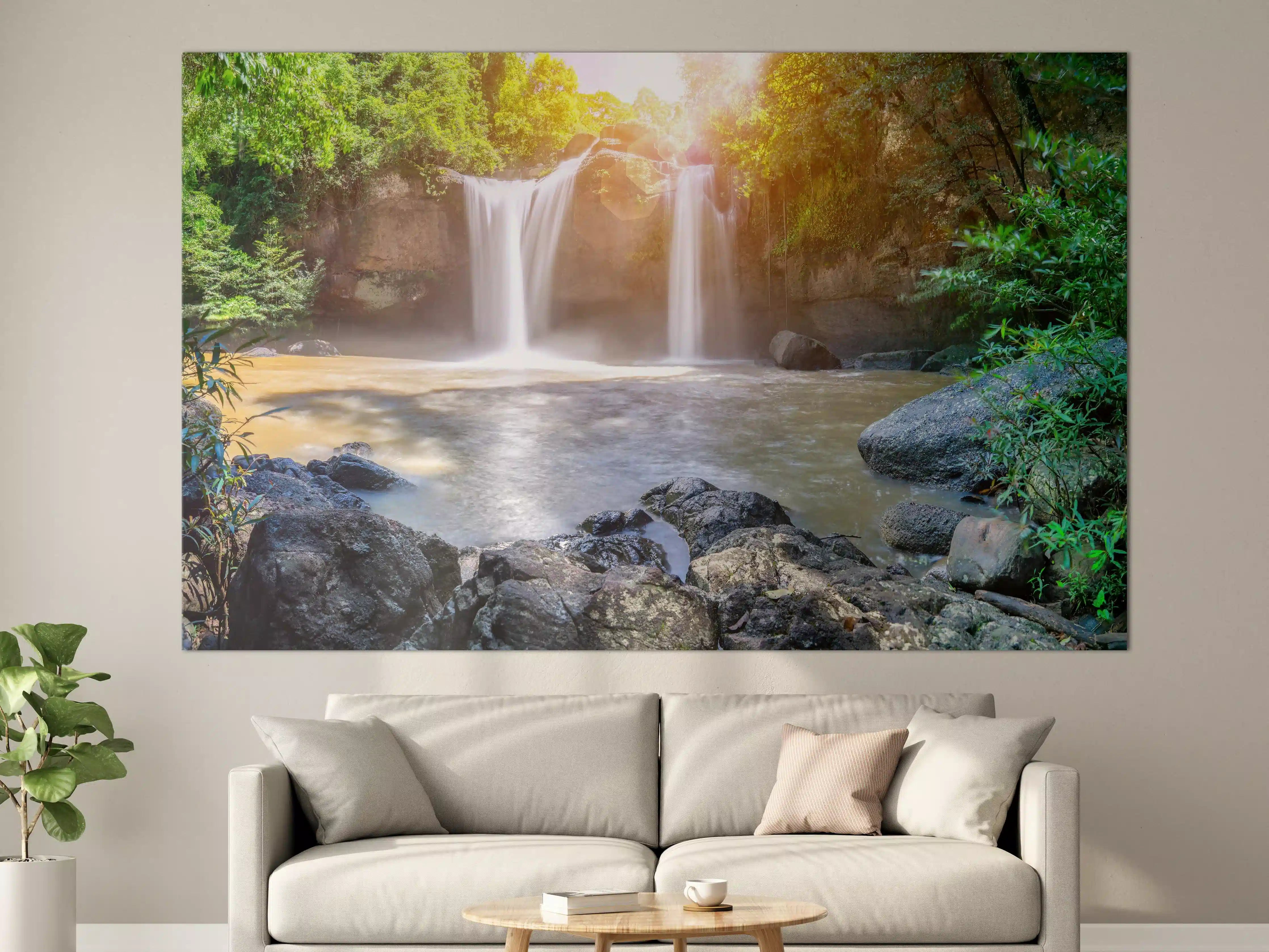 Große Wandbilder - Wasserfall in Malaysia - Asien