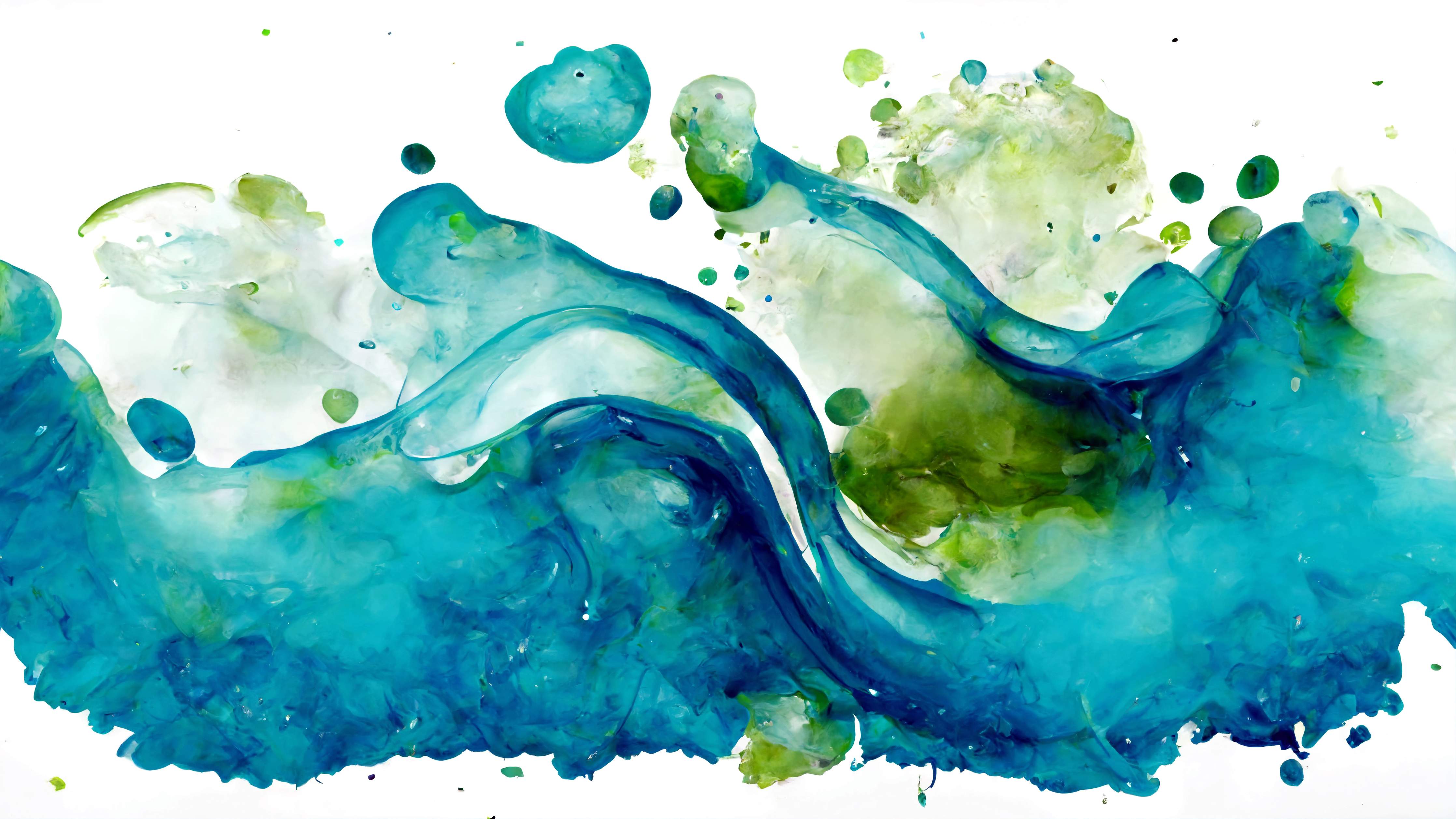Große Wandbilder-Wassertropfen - Kunstmalerei