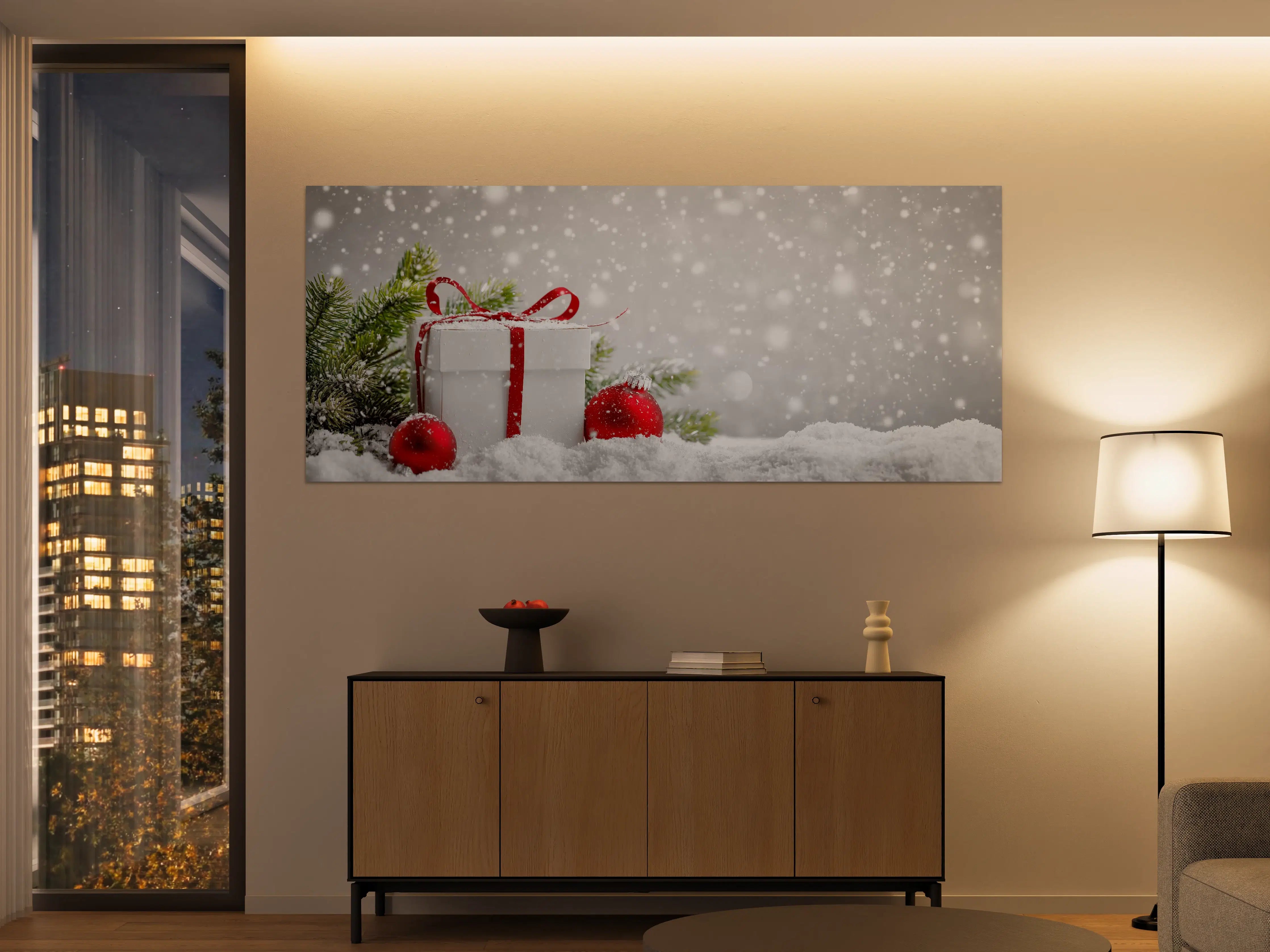 Große Wandbilder - Weihnachtsdekoration