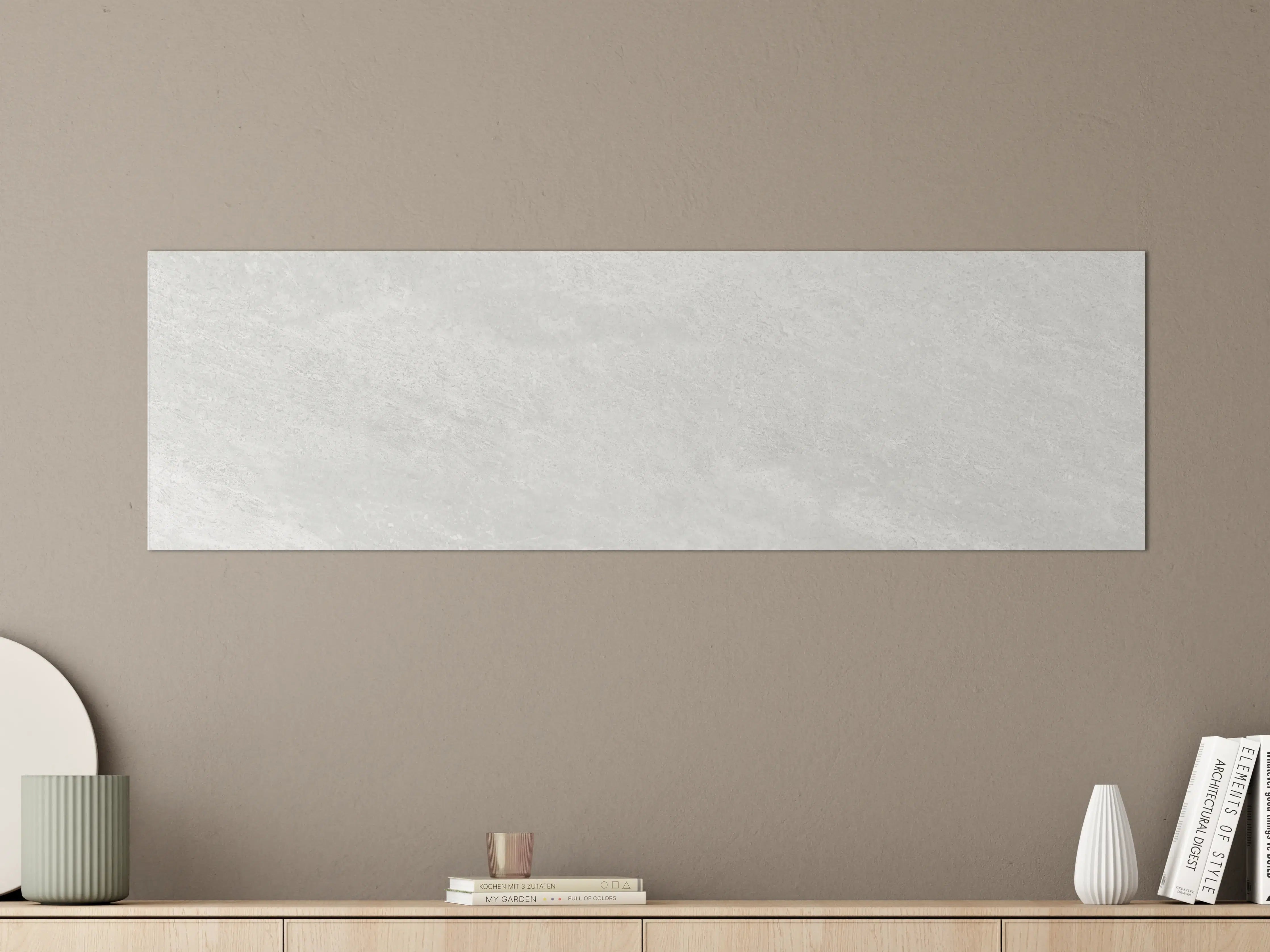 Große Wandbilder - Weiße Licht Marmor Textur