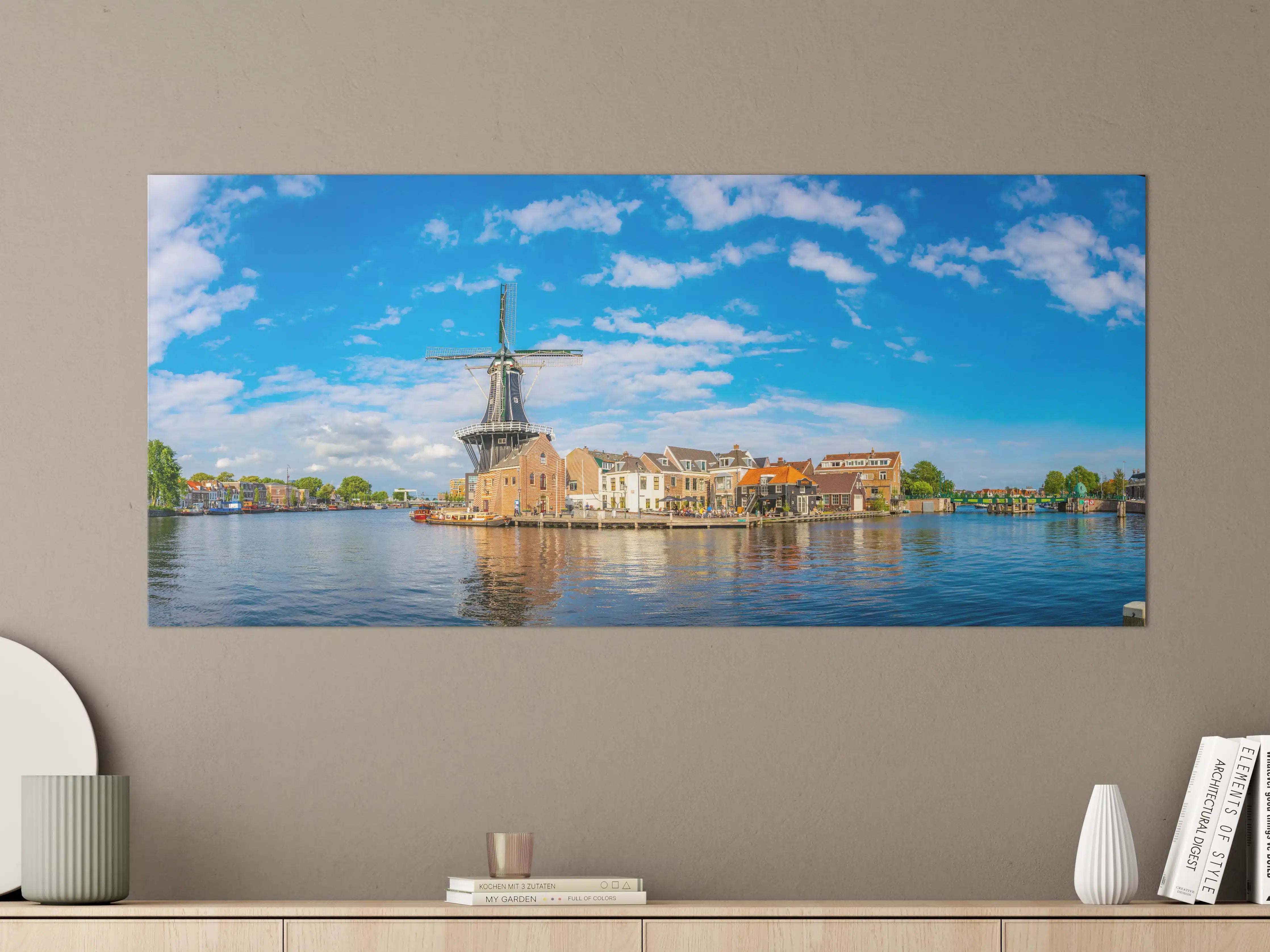 Große Wandbilder - Windmühle in Haarlem