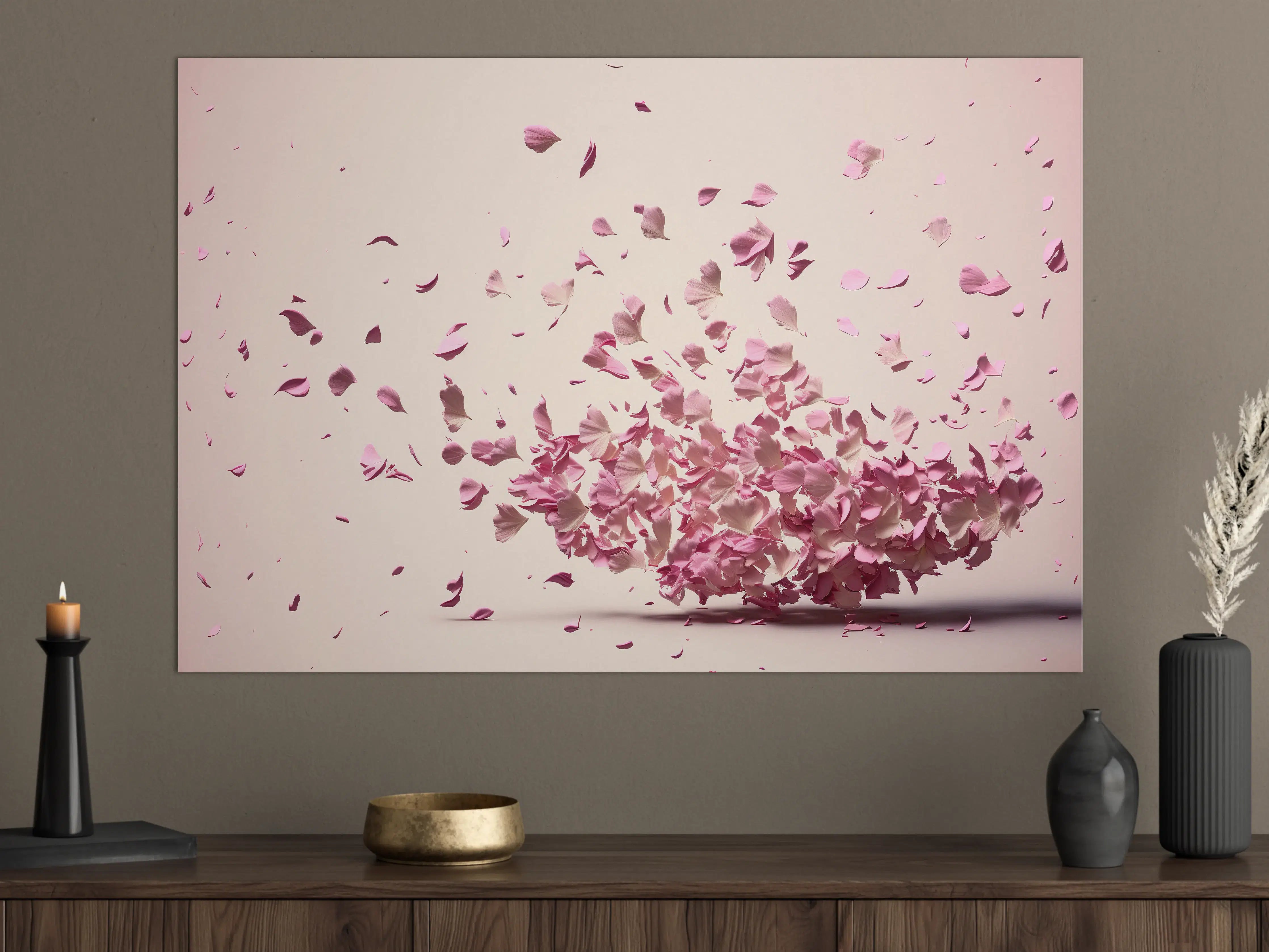 Große Wandbilder - Zarte Sakura-Blütenpracht Explosion