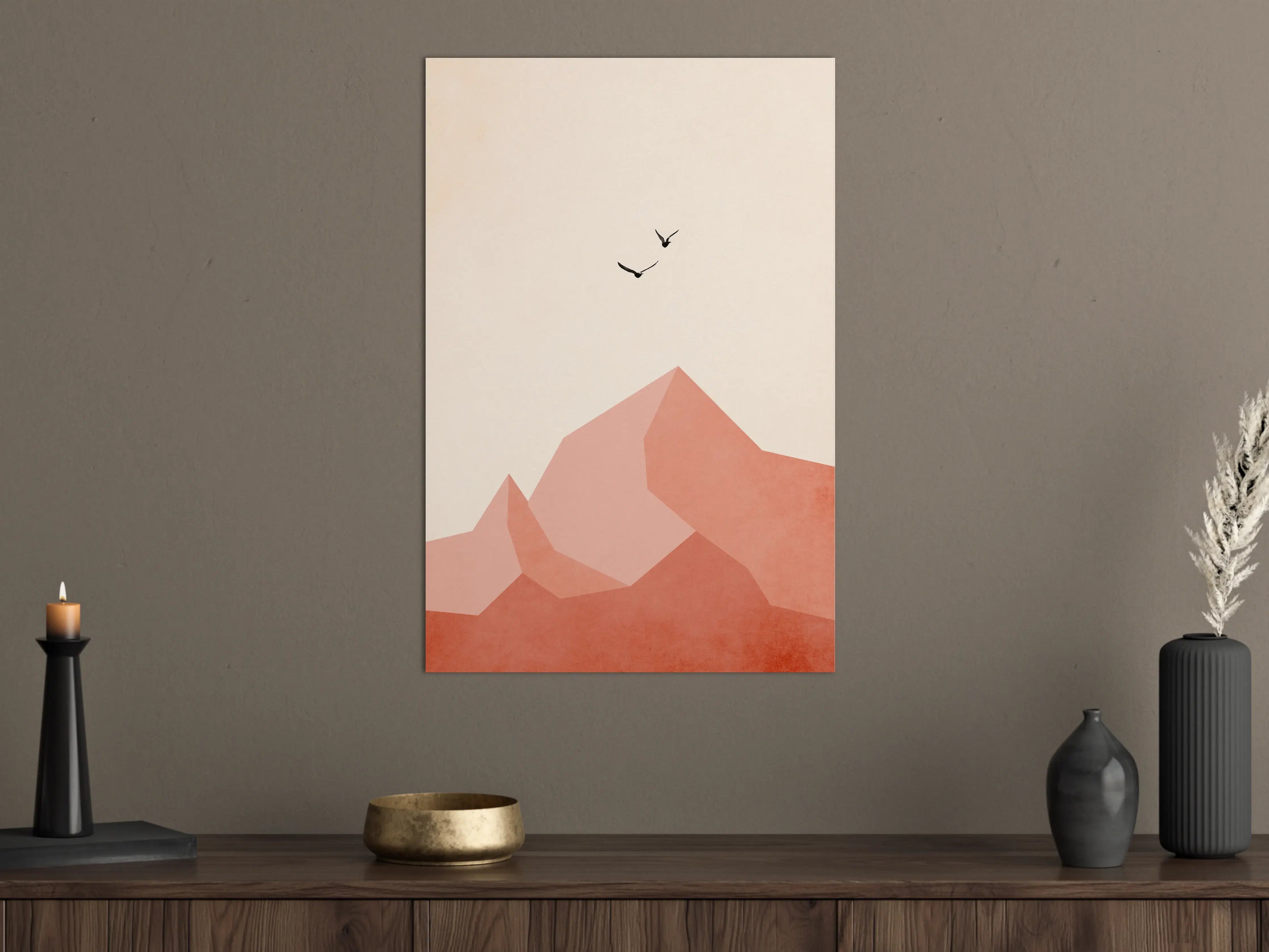 Große Wandbilder - Zugspitze - Moderne Darstellung