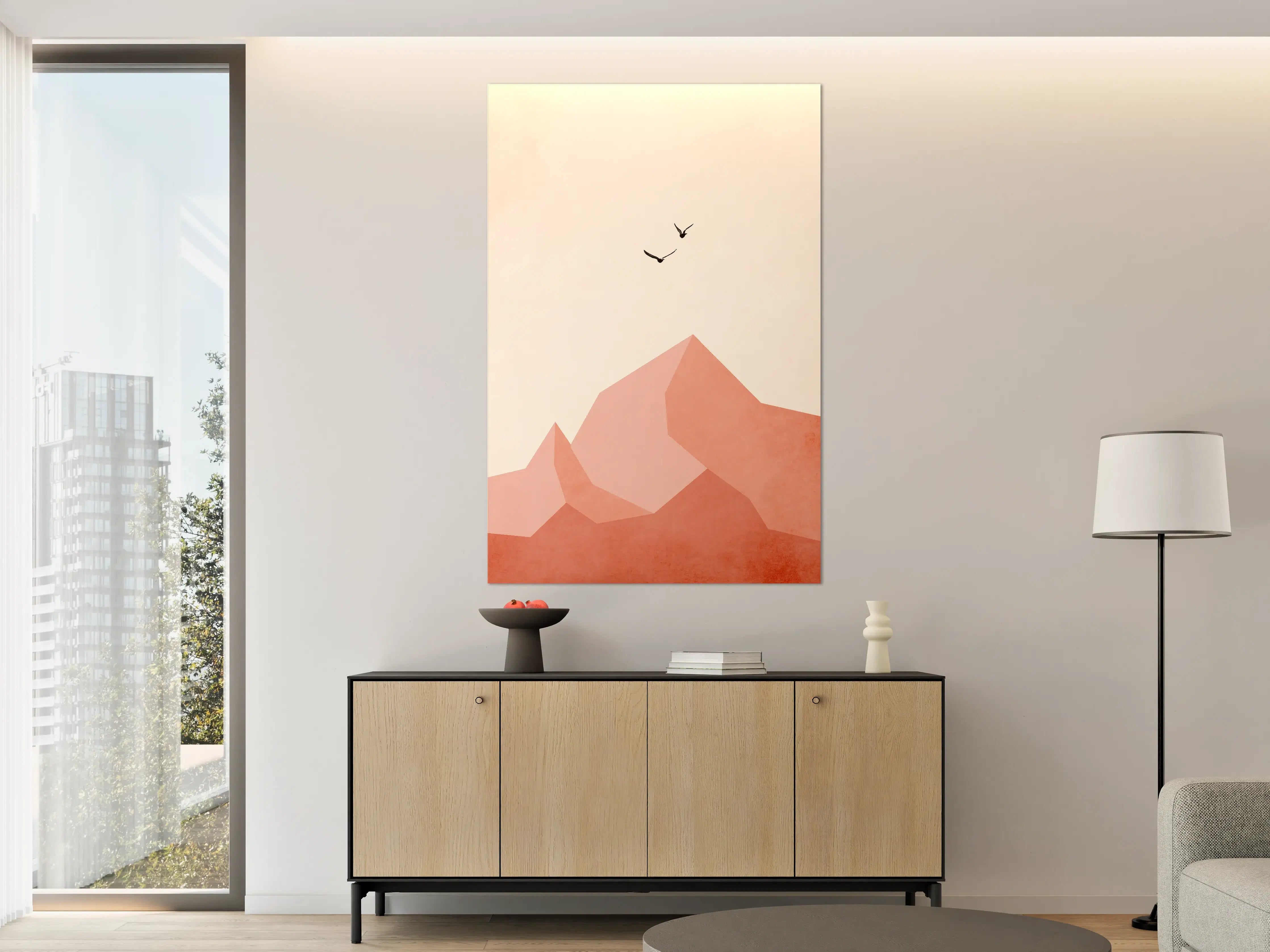 Große Wandbilder - Zugspitze - Moderne Darstellung