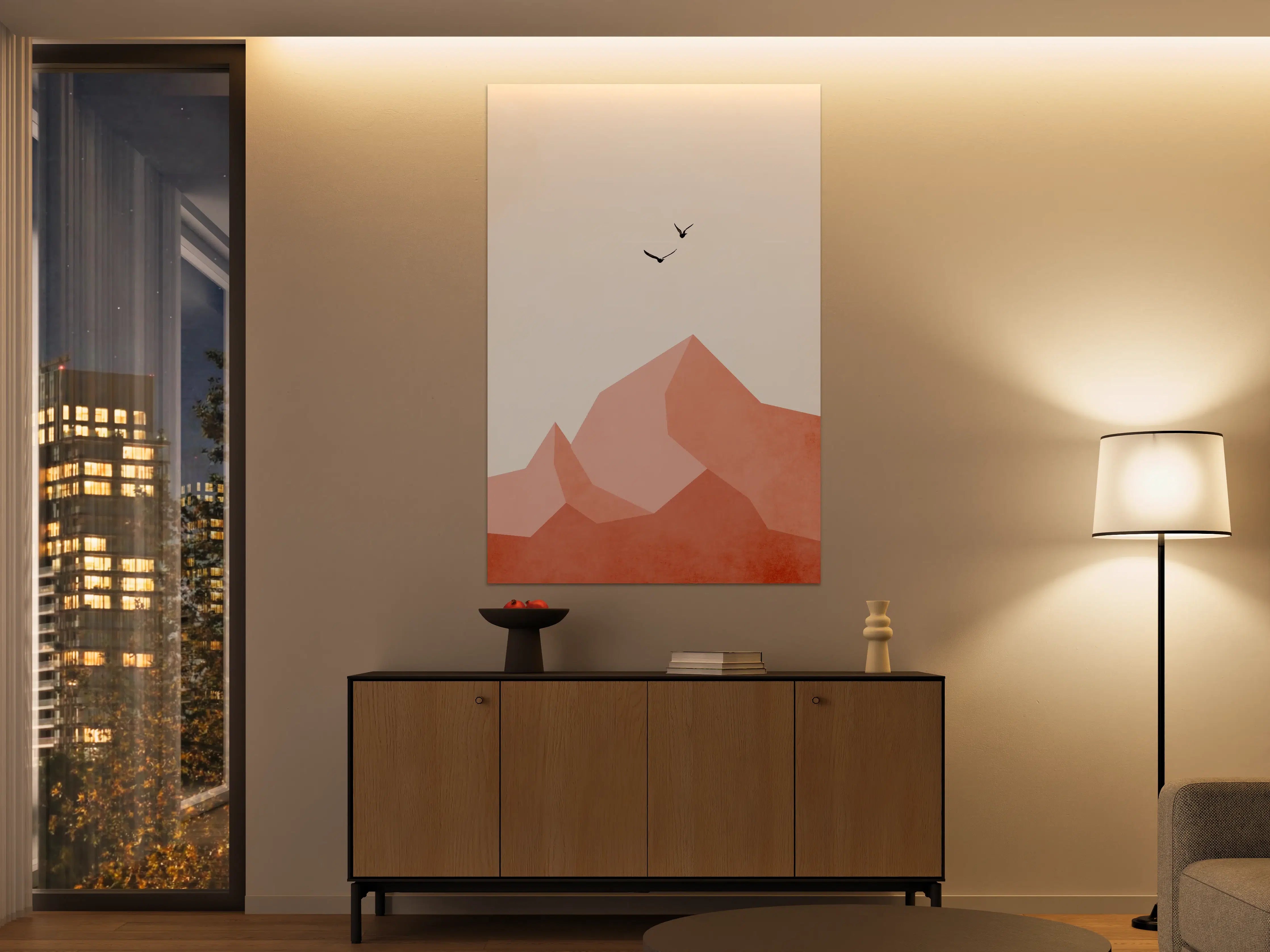 Große Wandbilder - Zugspitze - Moderne Darstellung