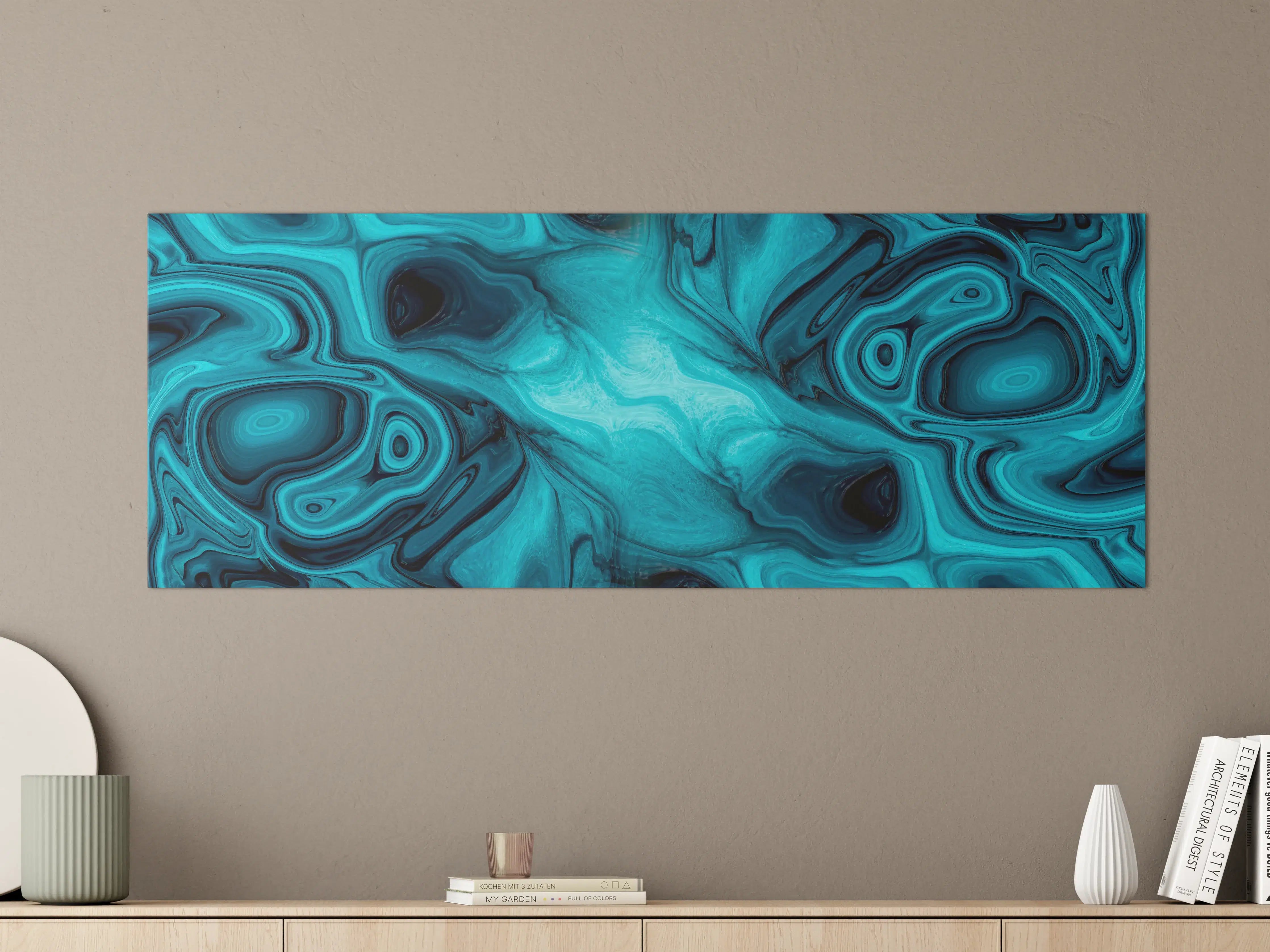 Große Wandbilder - flüssiges Acrylharz - Abstrakt