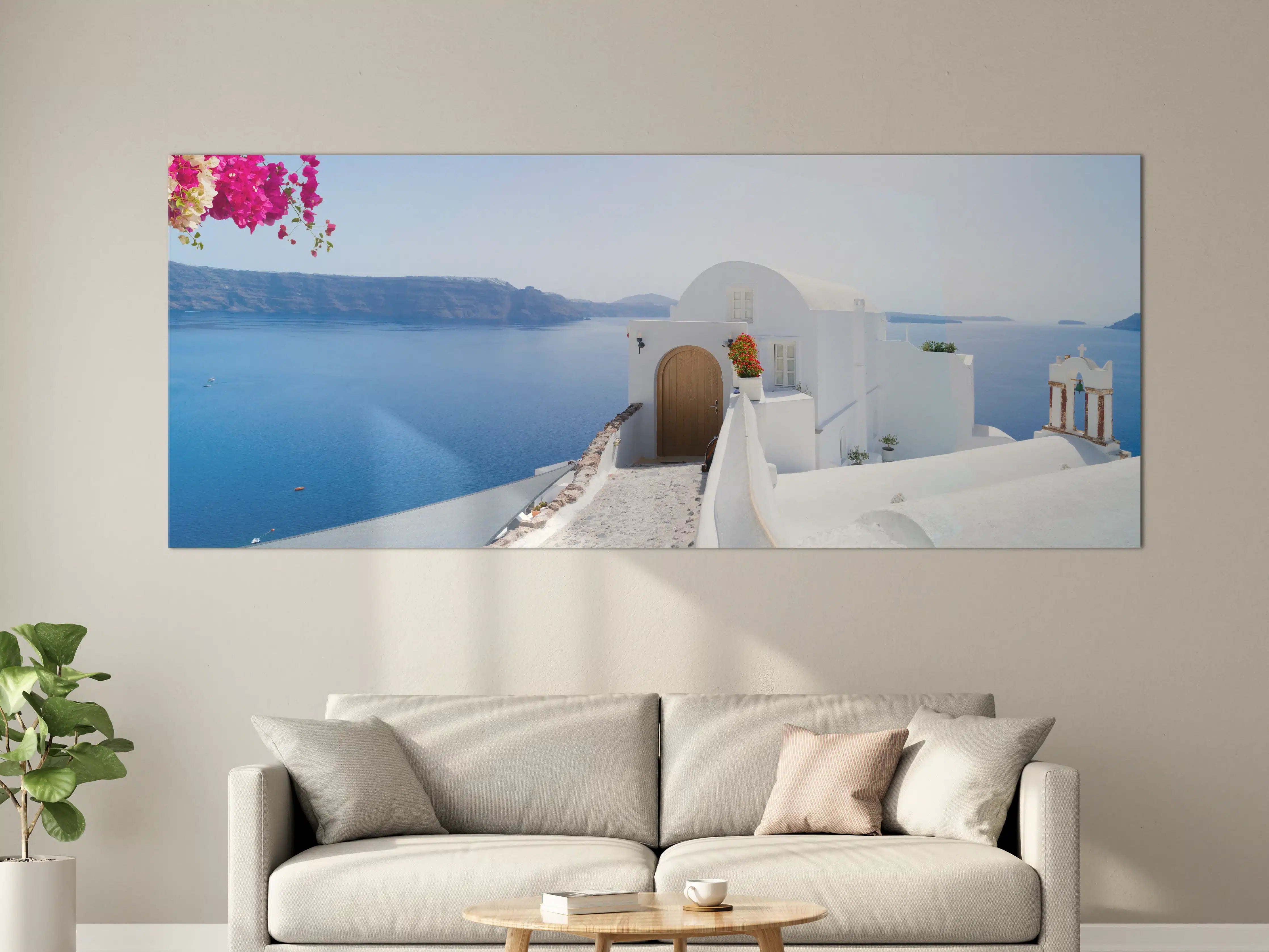 Große Wandbilder - schöne Details der Insel Santorin