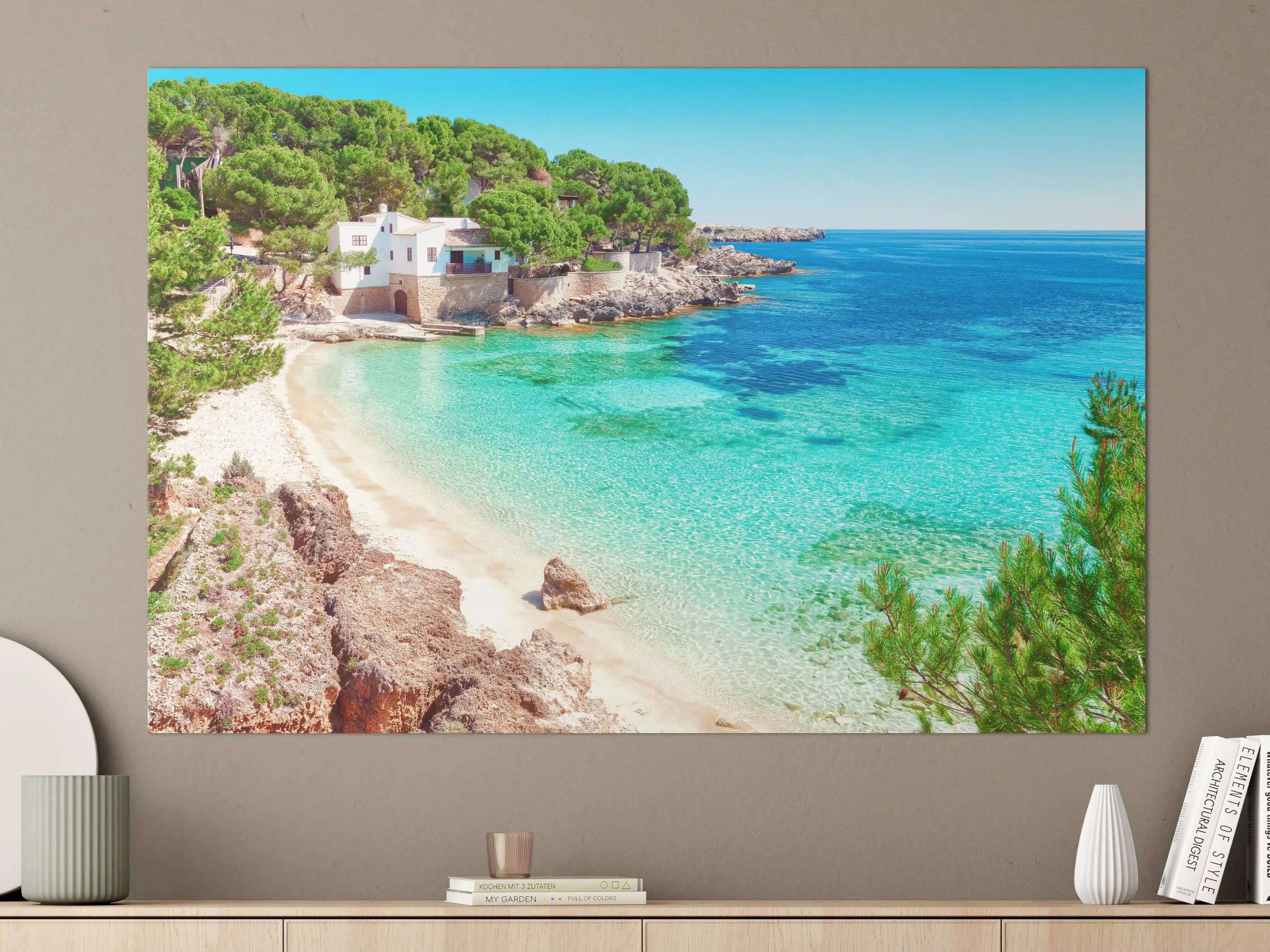 Große Wandbilder - traumhafter Mallorca Strand 