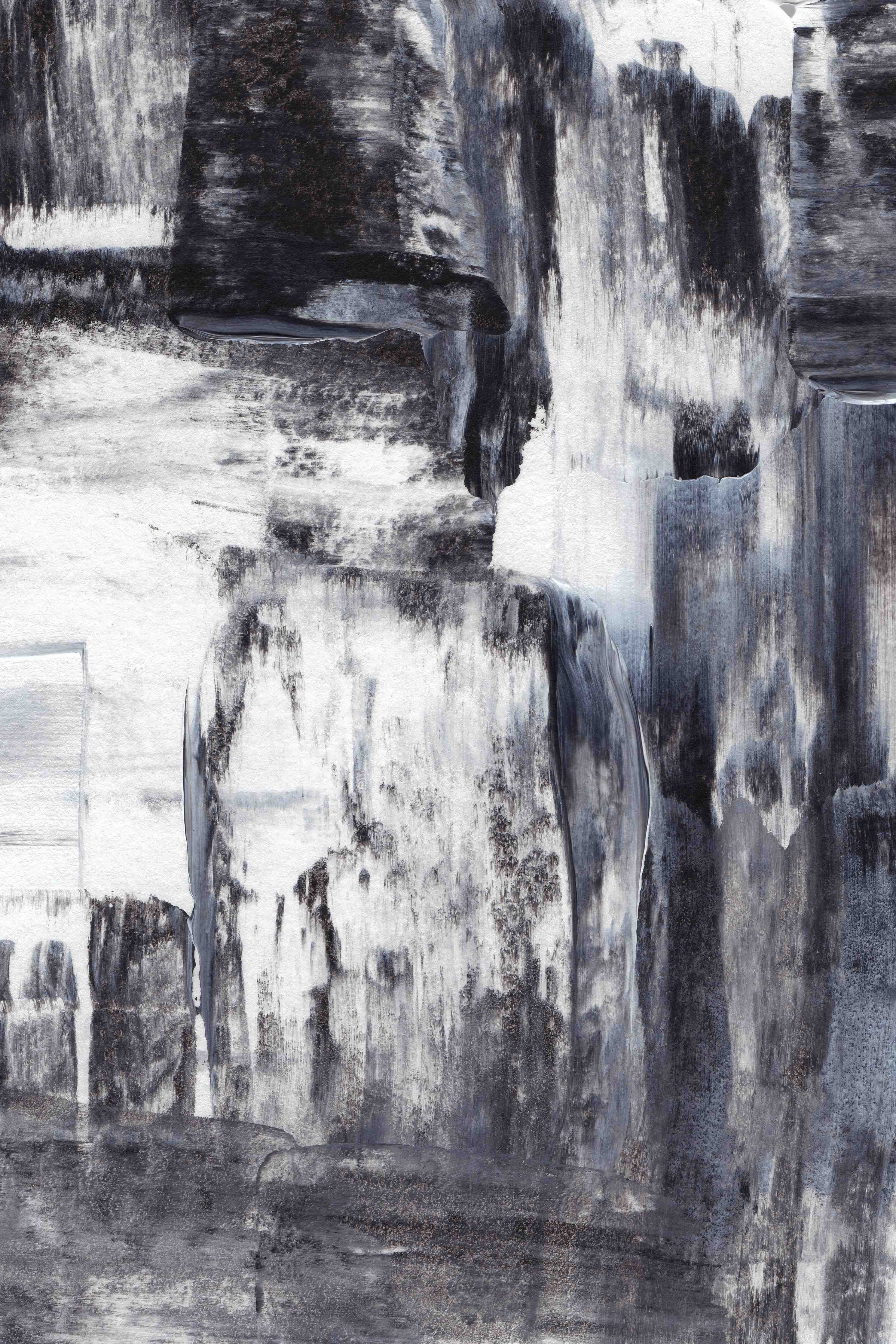 Kinderzimmer Wandgestaltung-Acryl Gemälde - Schwarz-weiß