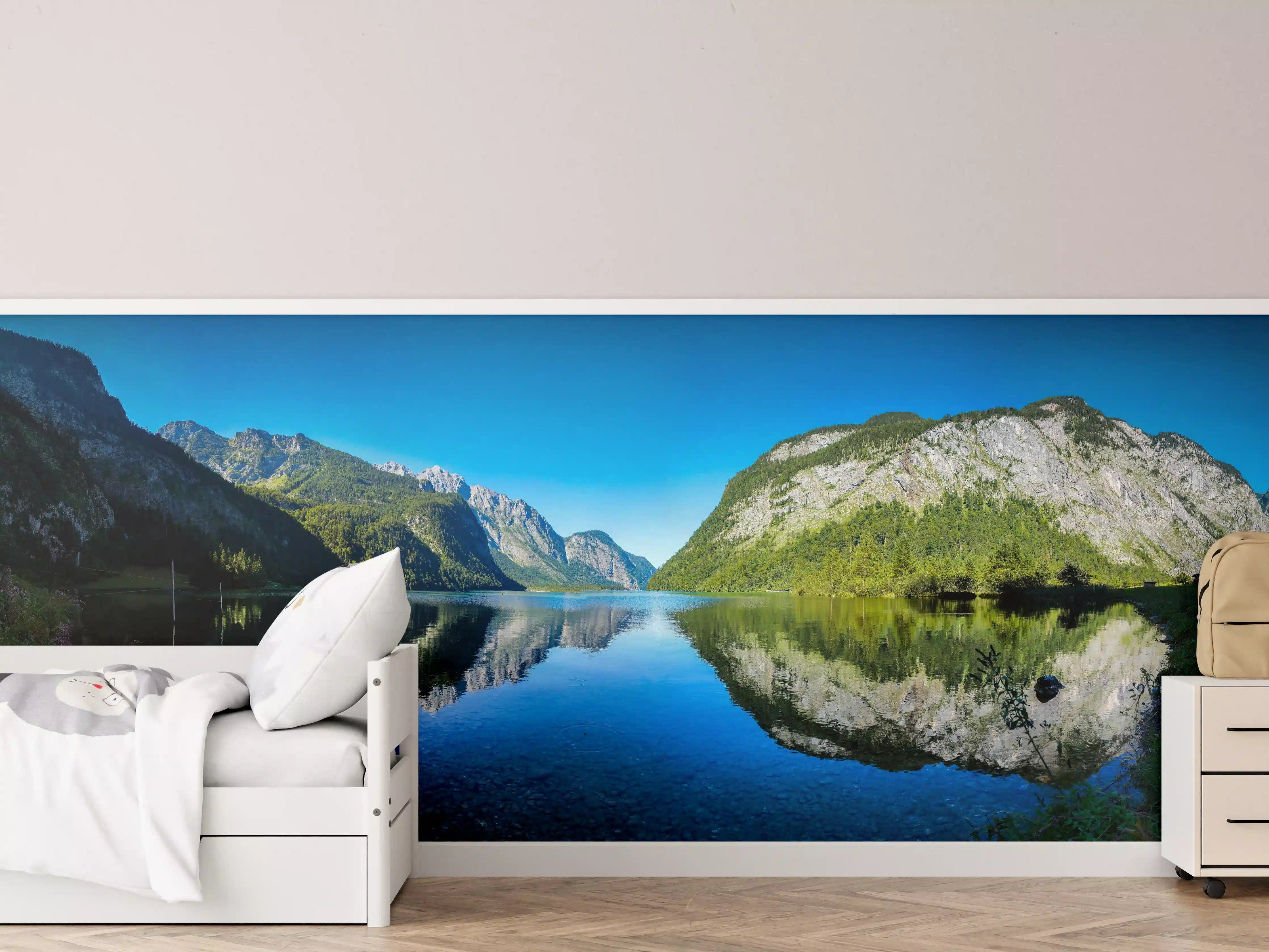 Kinderzimmer Wandgestaltung - Alpen Königsee Österreich