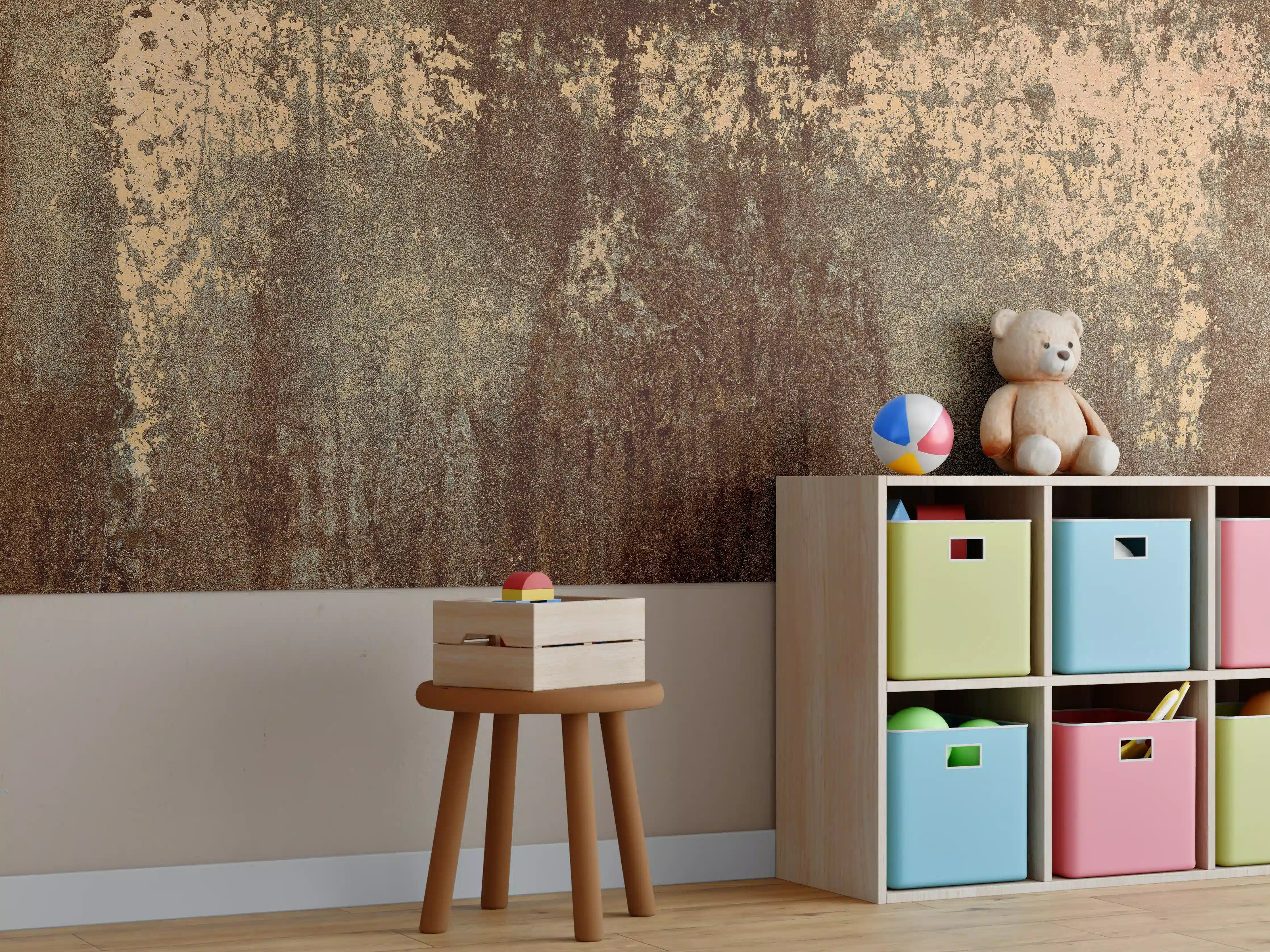 Kinderzimmer Wandgestaltung - Alte Antike Textur