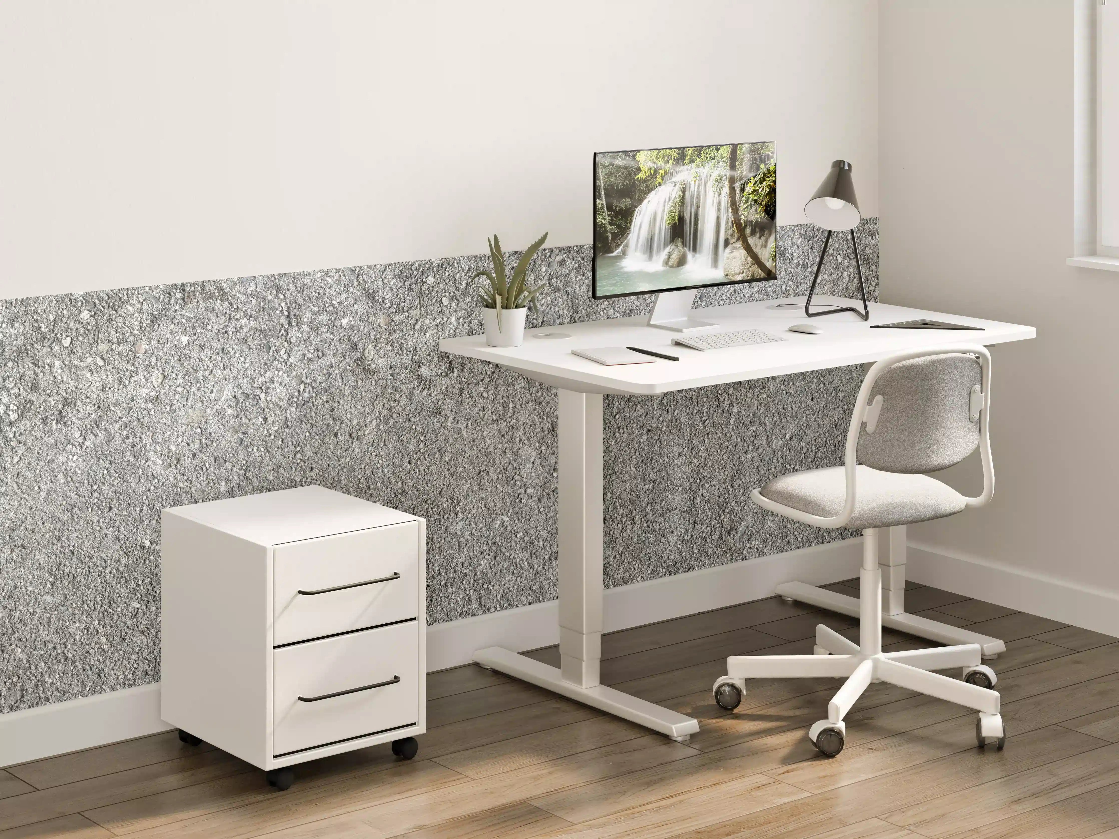 Kinderzimmer Wandgestaltung - Alte felsige Betonwand