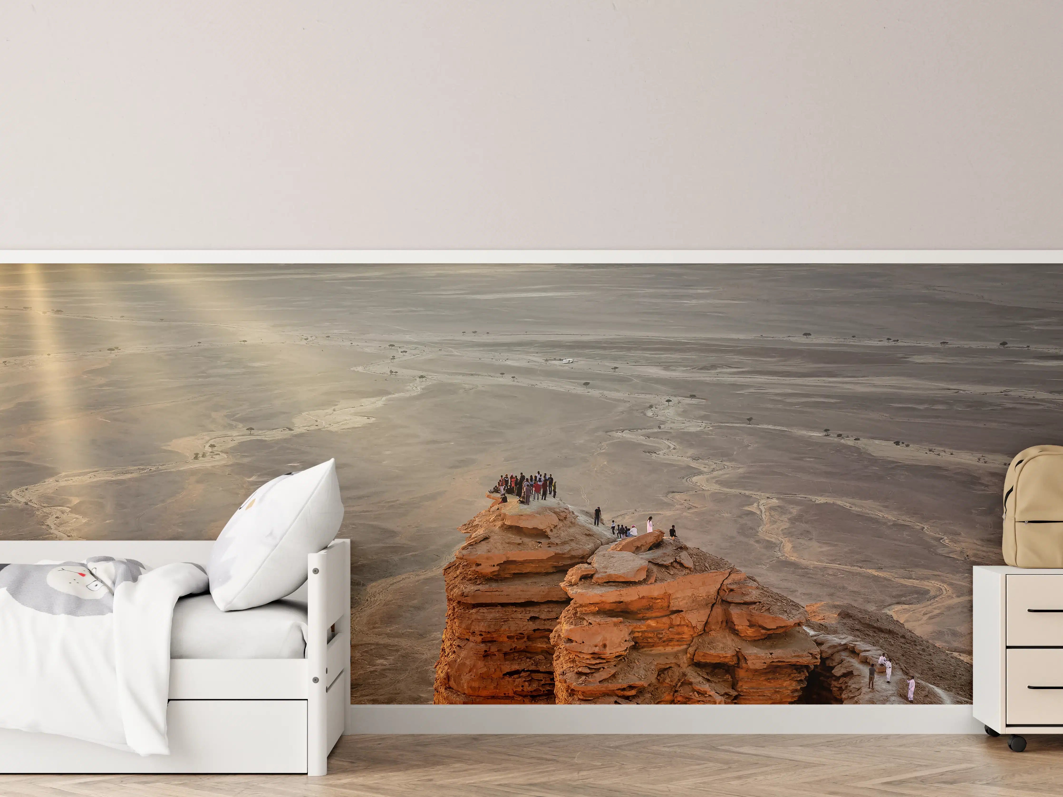 Kinderzimmer Wandgestaltung - Arabien Edge of the World