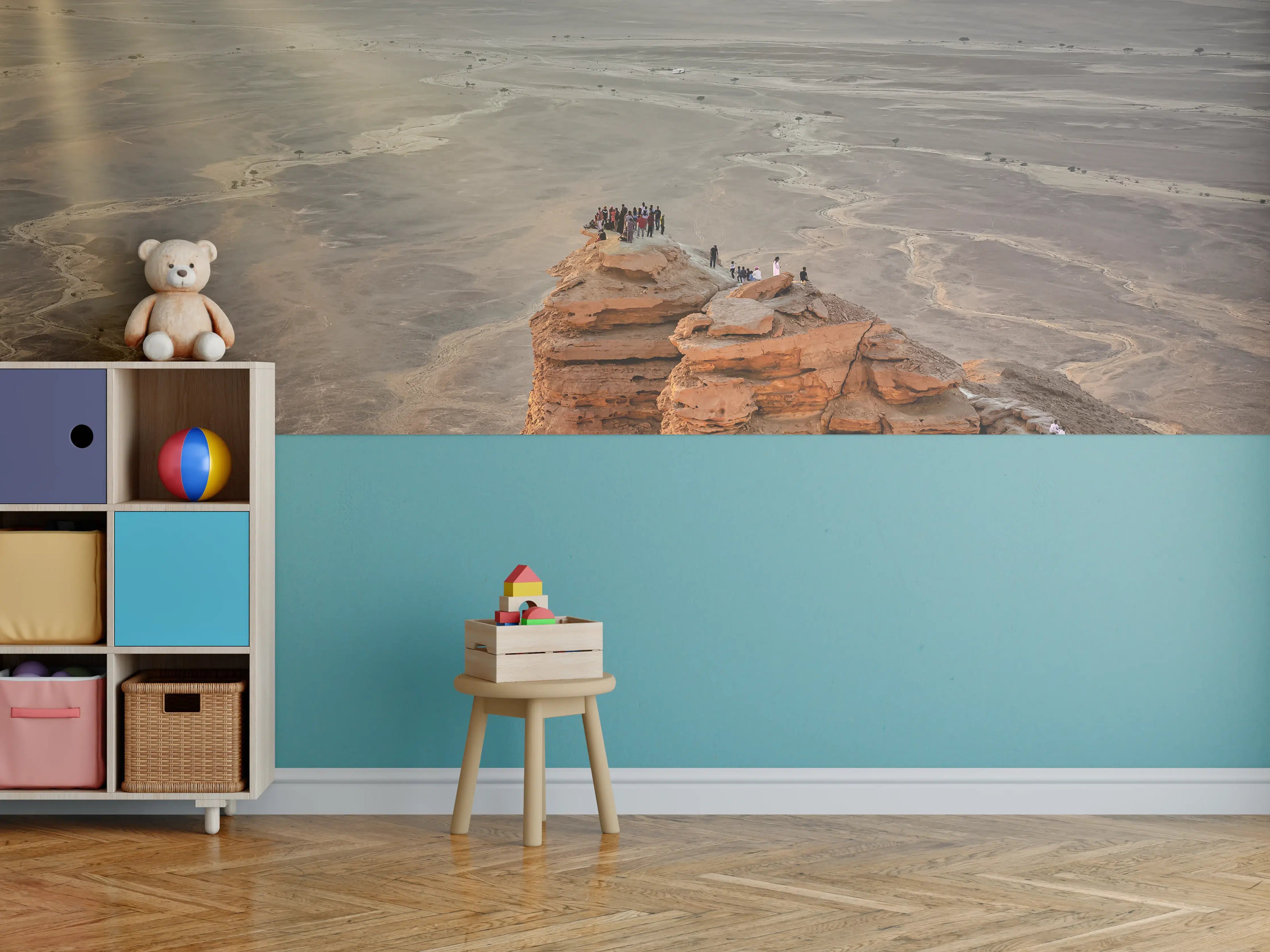 Kinderzimmer Wandgestaltung - Arabien Edge of the World