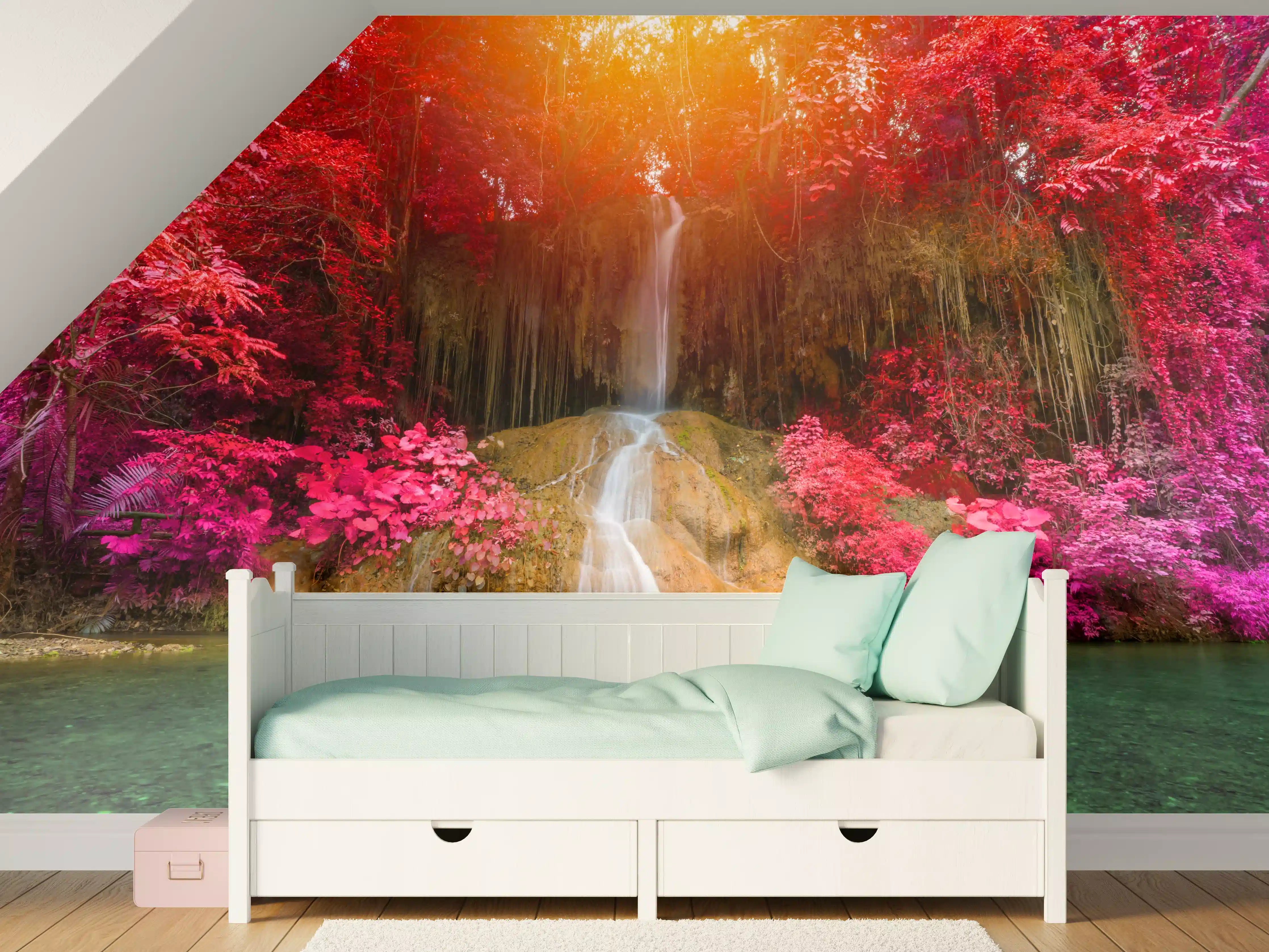 Kinderzimmer Wandgestaltung - Atemberaubender Phu sang Wasserfall