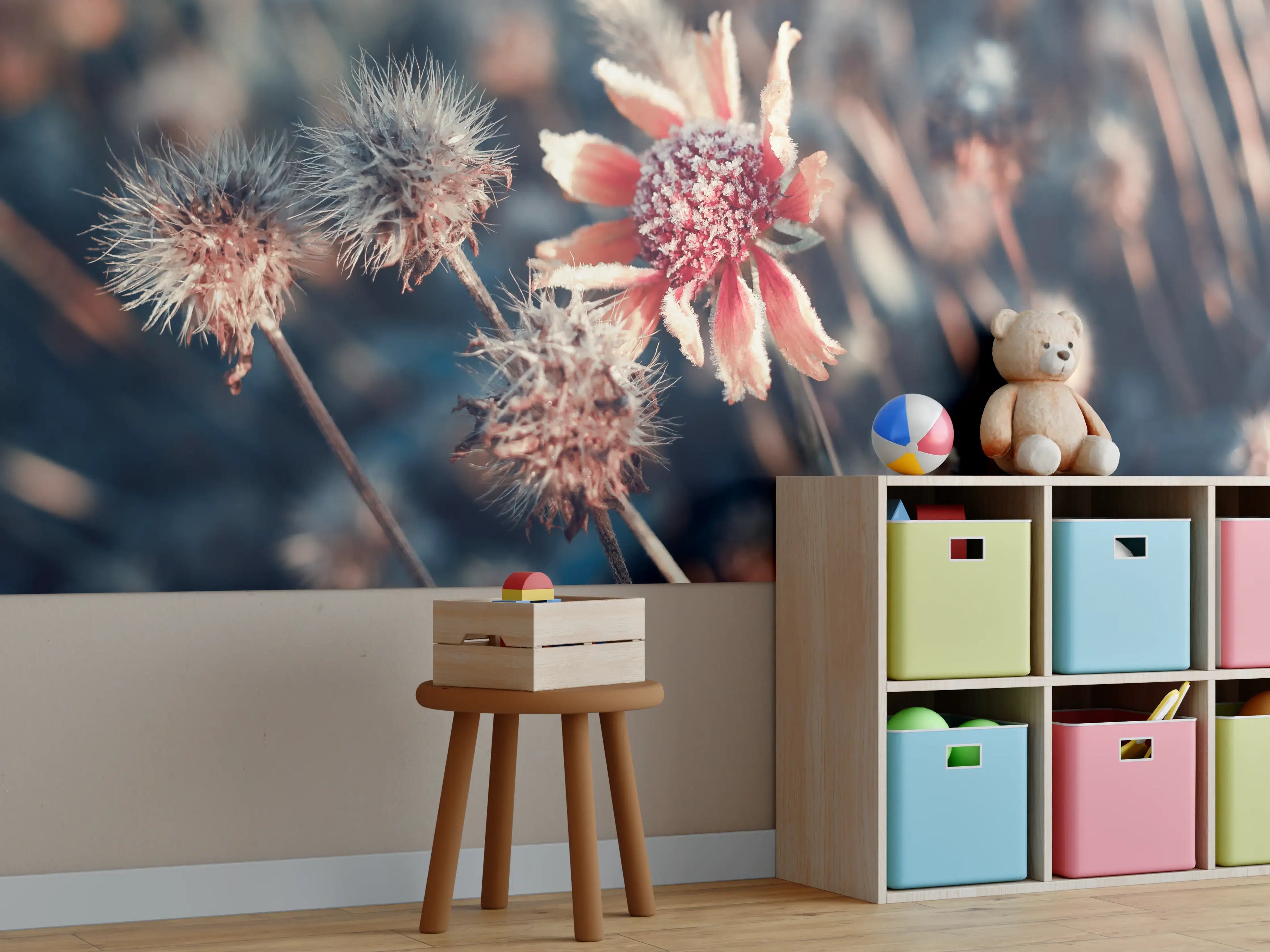 Kinderzimmer Wandgestaltung - Autofokus-Aufnahme mit leichtem Bokeh-Effekt