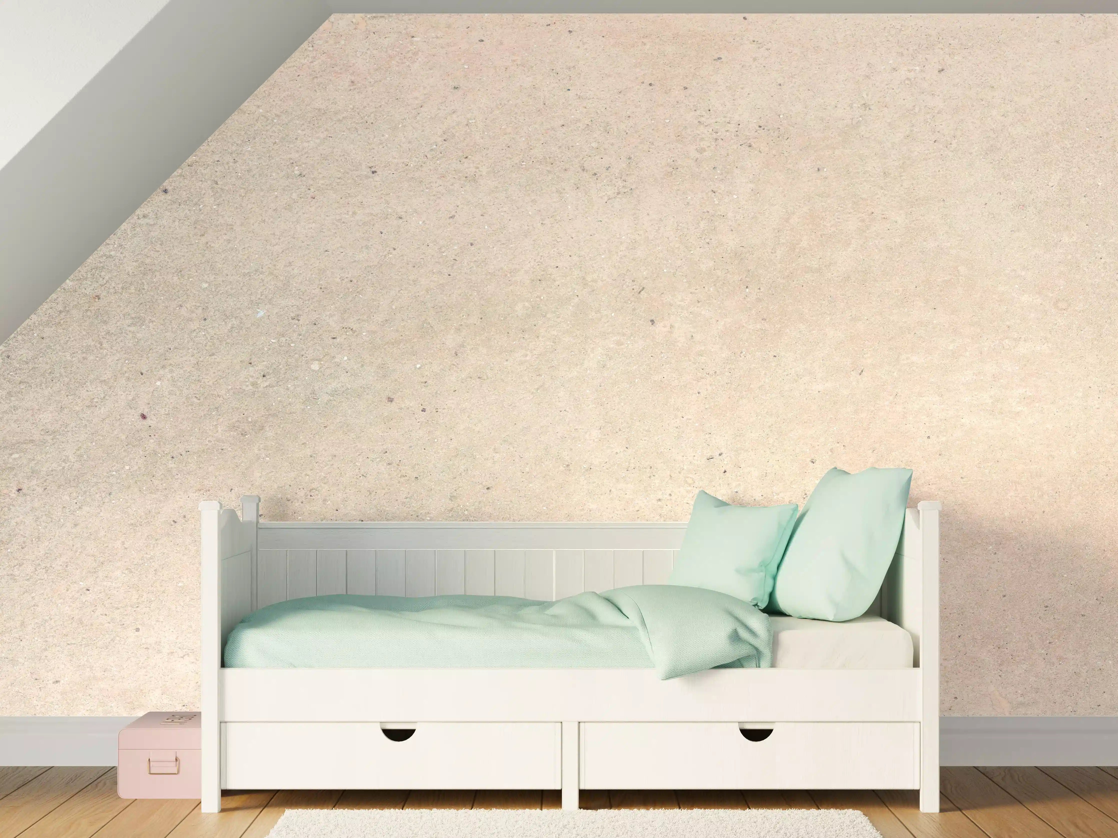 Kinderzimmer Wandgestaltung - Beige Betonhintergrund