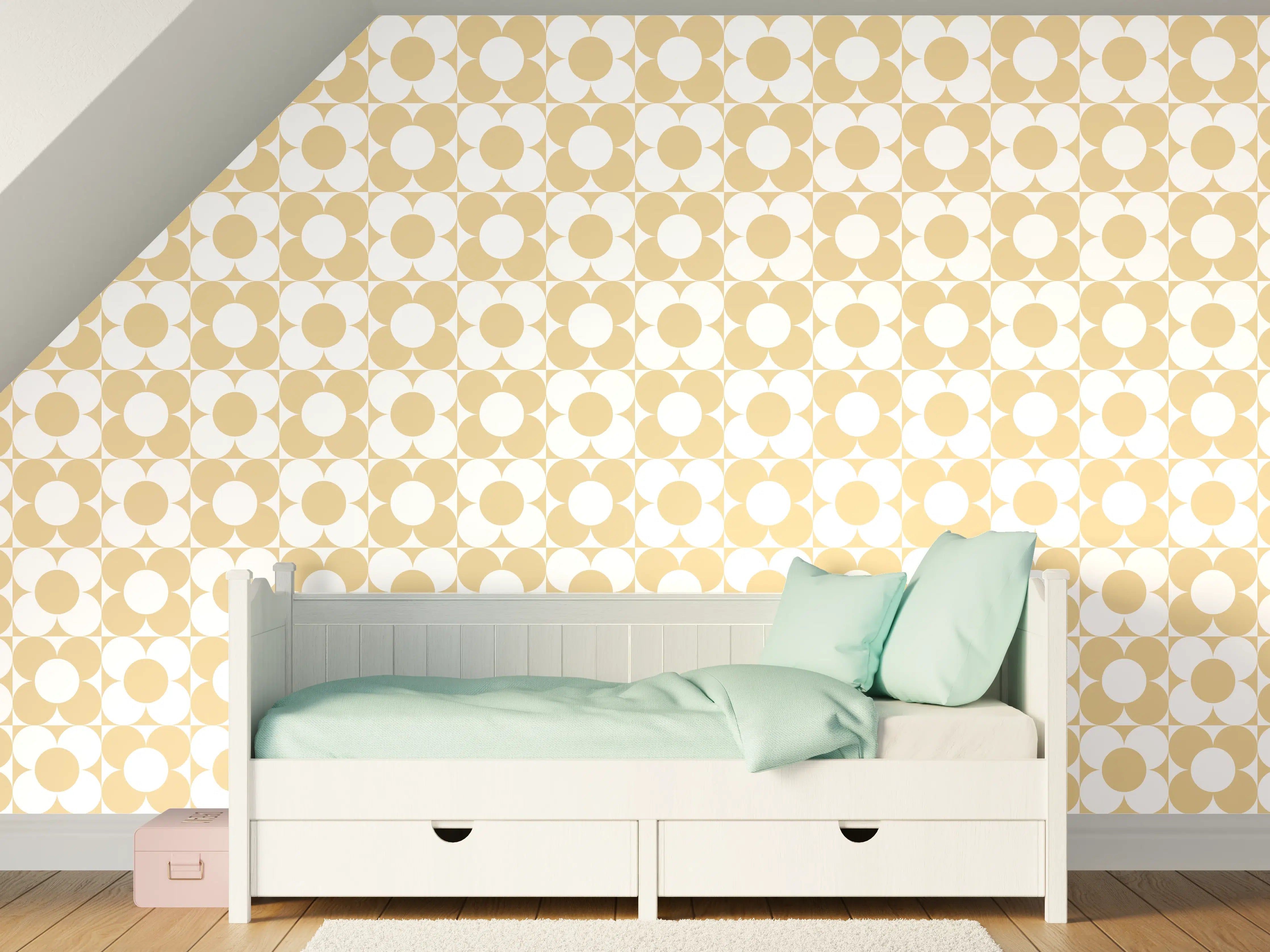 Kinderzimmer Wandgestaltung - Beige-Design für zeitlose Eleganz