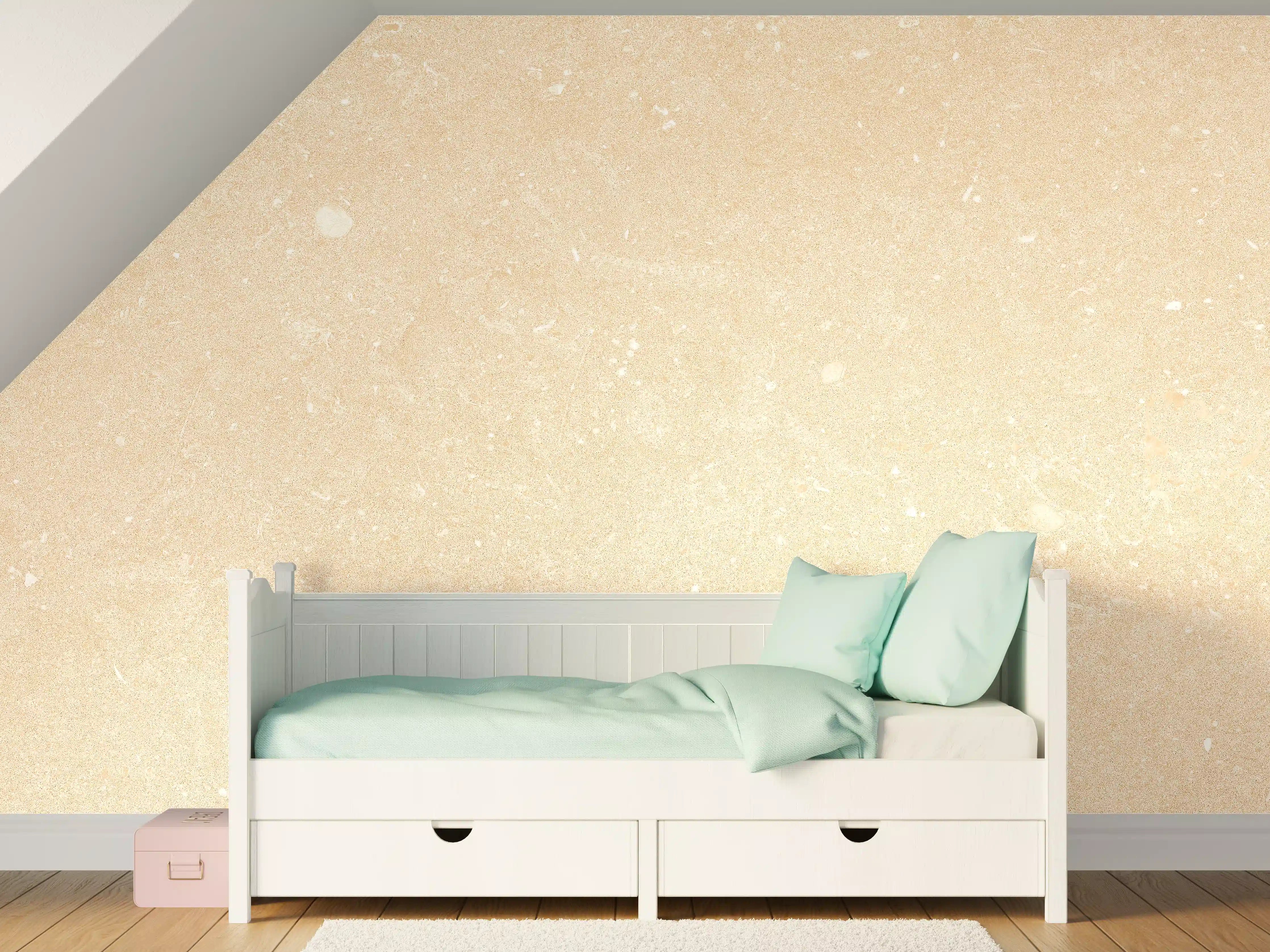 Kinderzimmer Wandgestaltung - Beige Papyrus Textur