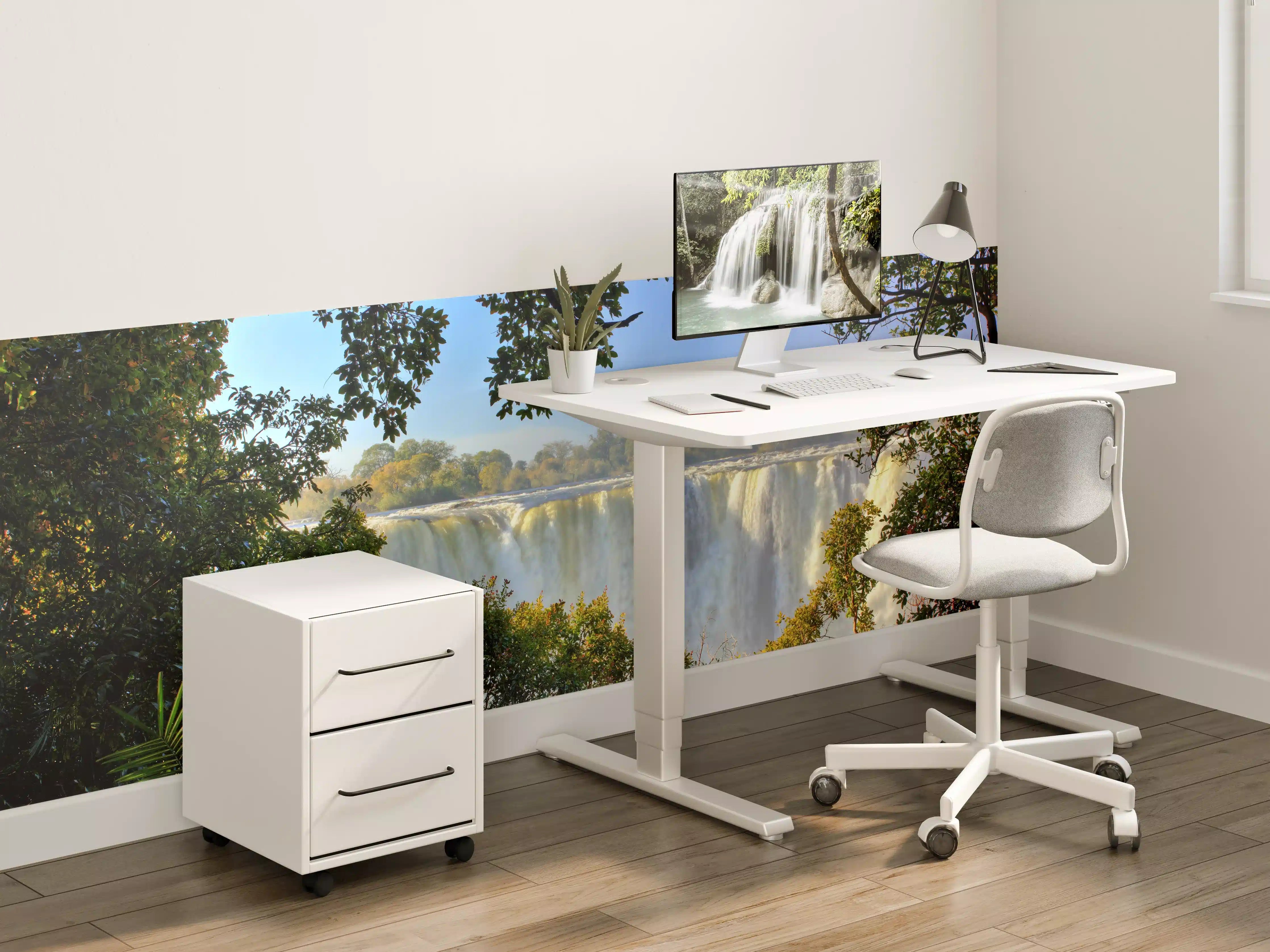 Kinderzimmer Wandgestaltung - Besondere Perspektive auf Victoria Falls