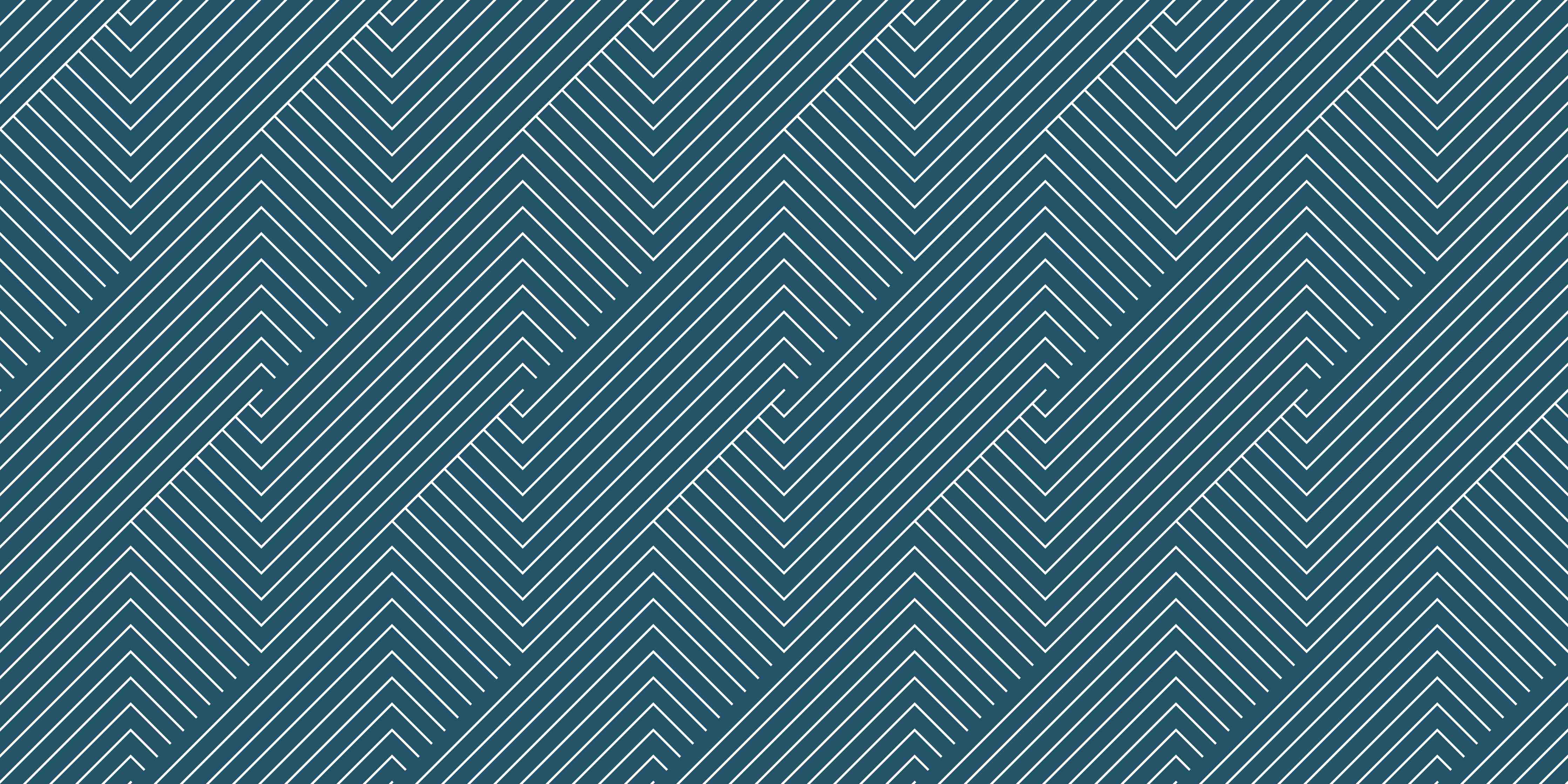 Kinderzimmer Wandgestaltung-Blauer geometrischer Dekor mit feinen Graunuancen