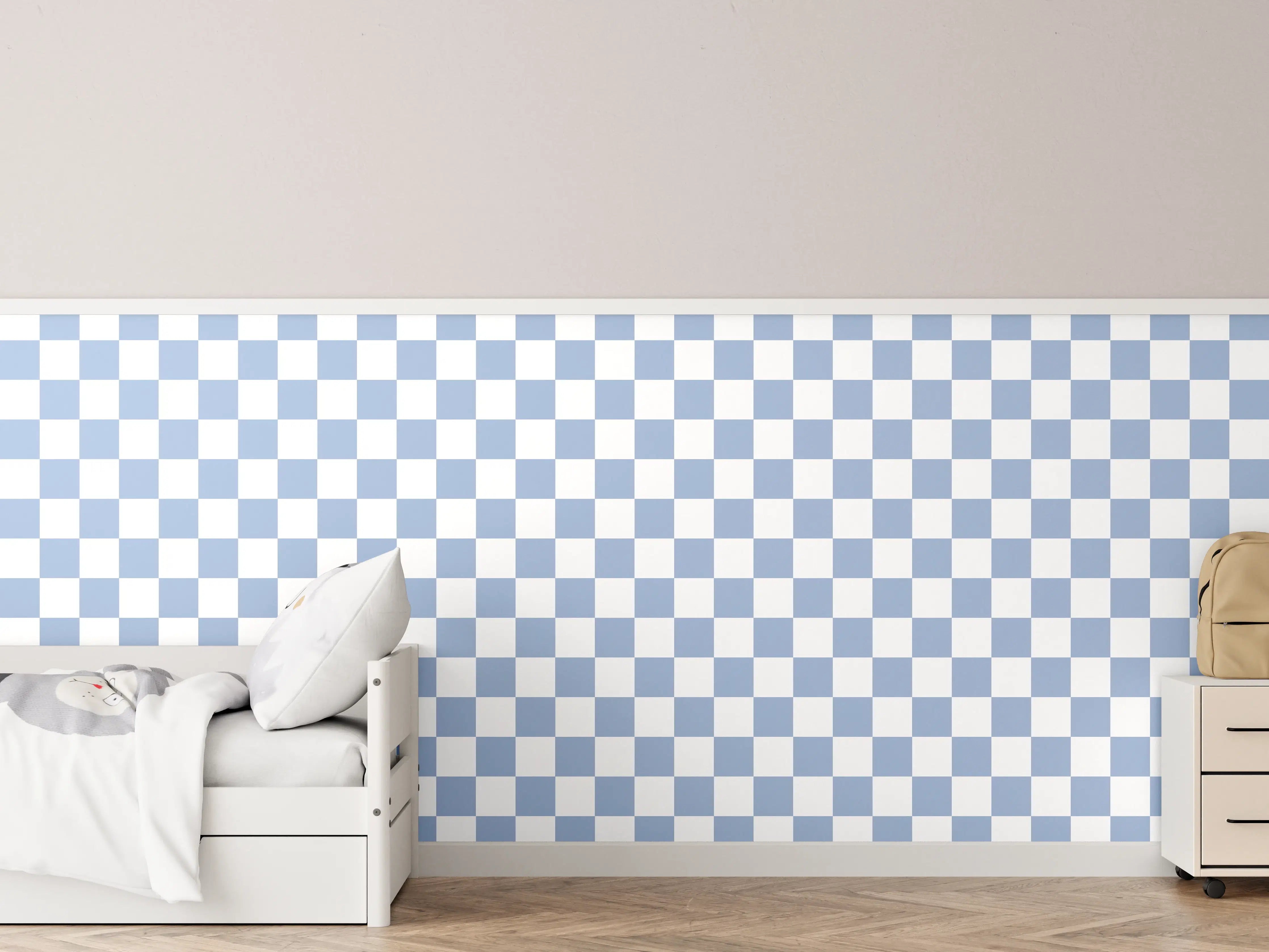 Kinderzimmer Wandgestaltung - Celestial Blau Wandkunst