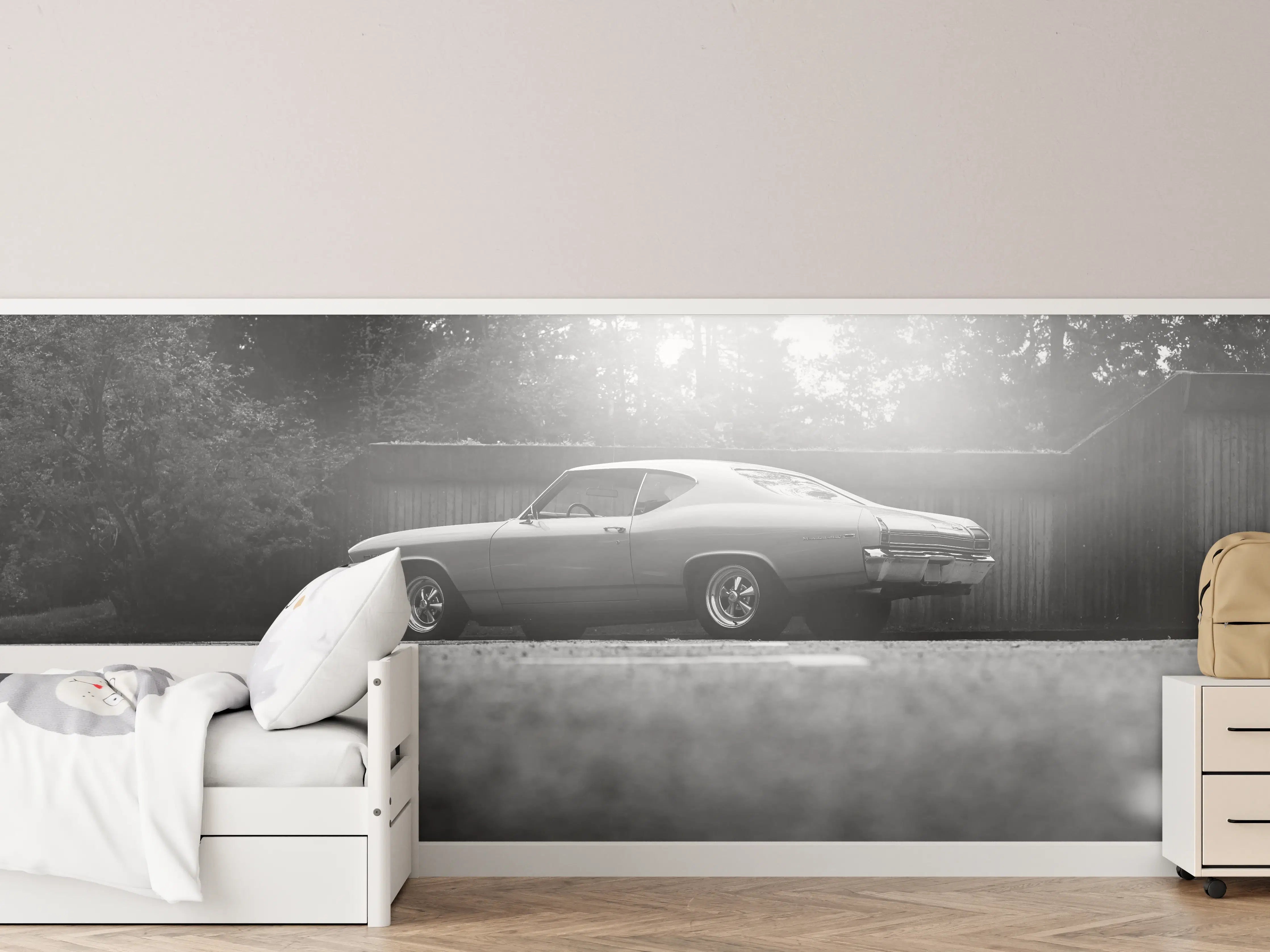 Kinderzimmer Wandgestaltung - Chevrolet Chevelle Malibu 1969