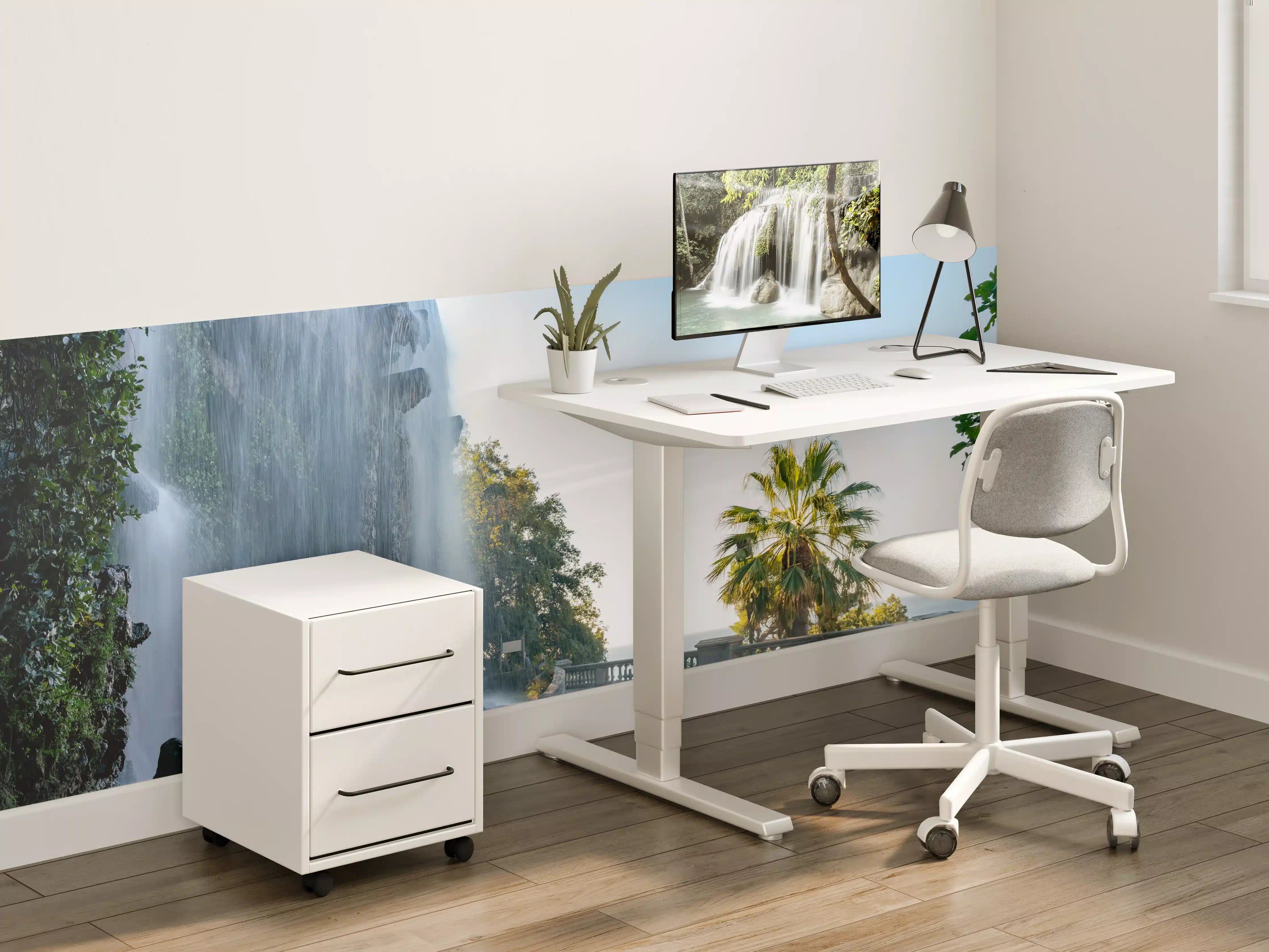 Kinderzimmer Wandgestaltung - Der Wasserfall Cascade Du Casteu in Castel Hill