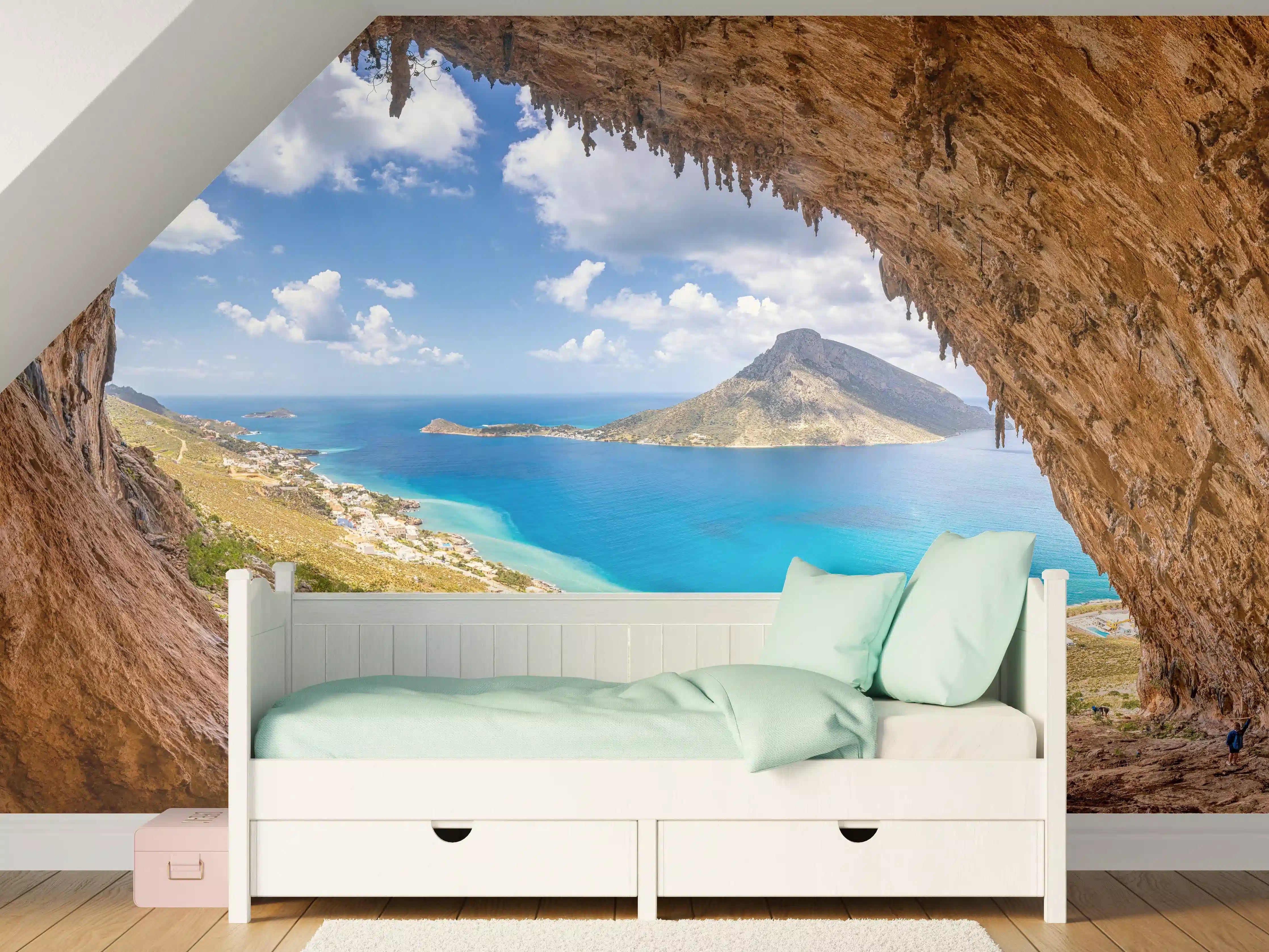 Kinderzimmer Wandgestaltung - Die berühmte Grande Grotta mit Blick aufs Meer
