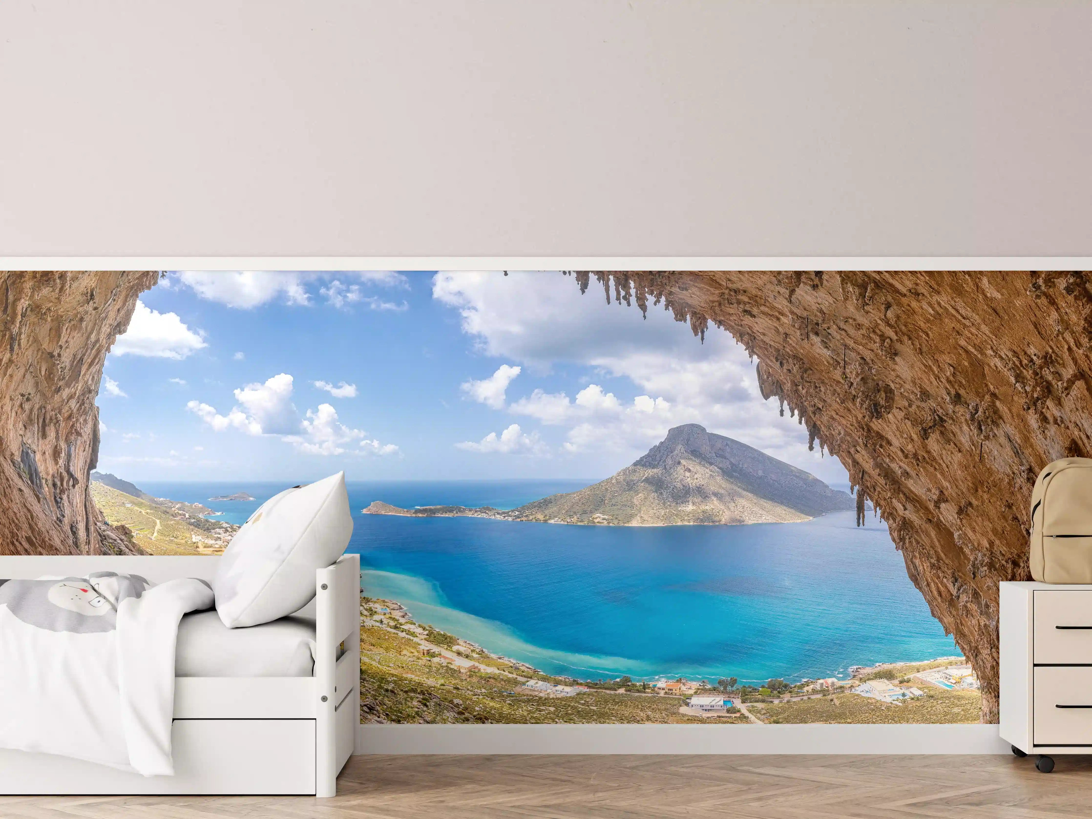 Kinderzimmer Wandgestaltung - Die berühmte Grande Grotta mit Blick aufs Meer