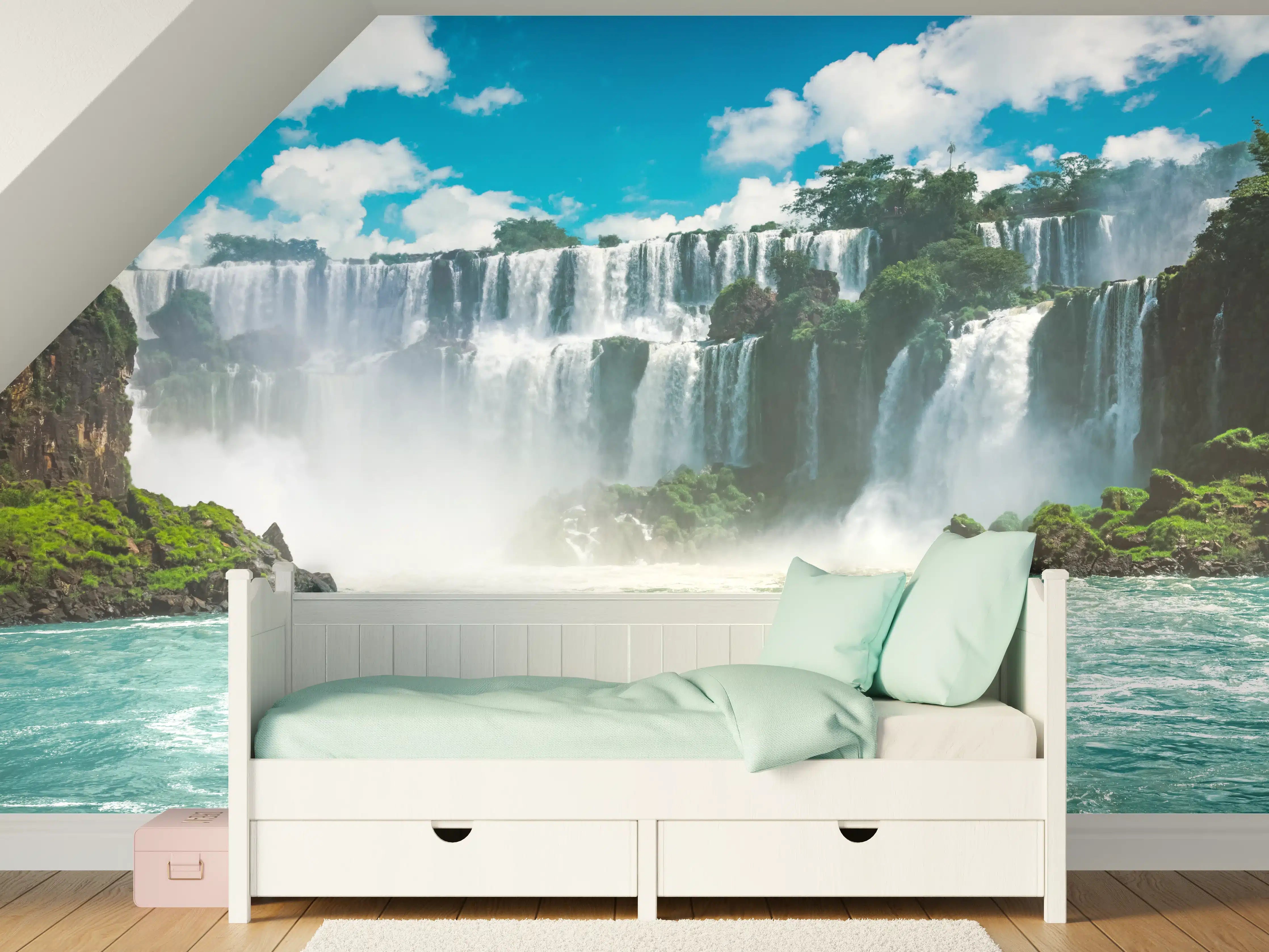 Kinderzimmer Wandgestaltung - Die erstaunlichen Iguazu-Wasserfälle in Brasilien