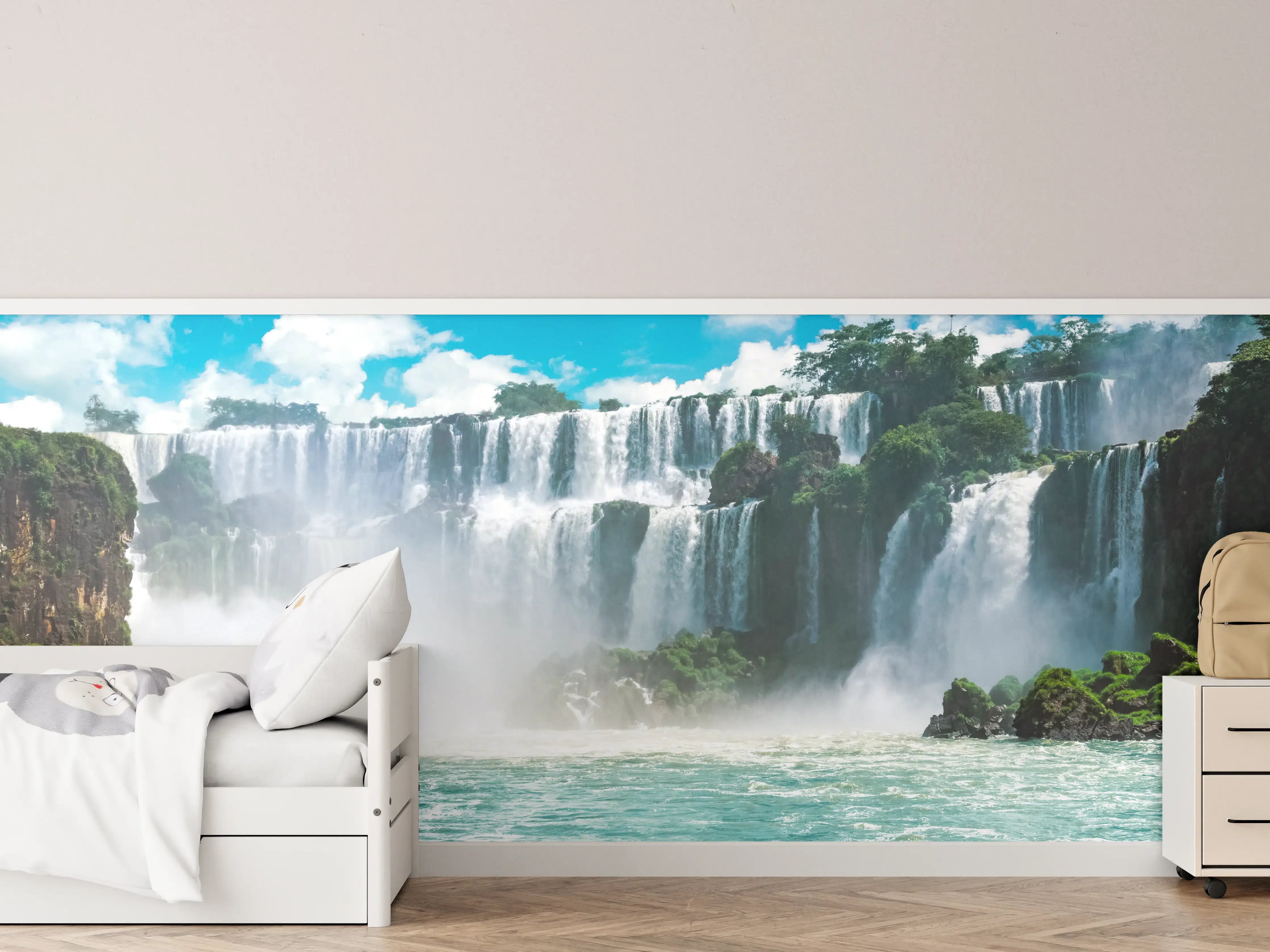 Kinderzimmer Wandgestaltung - Die erstaunlichen Iguazu-Wasserfälle in Brasilien