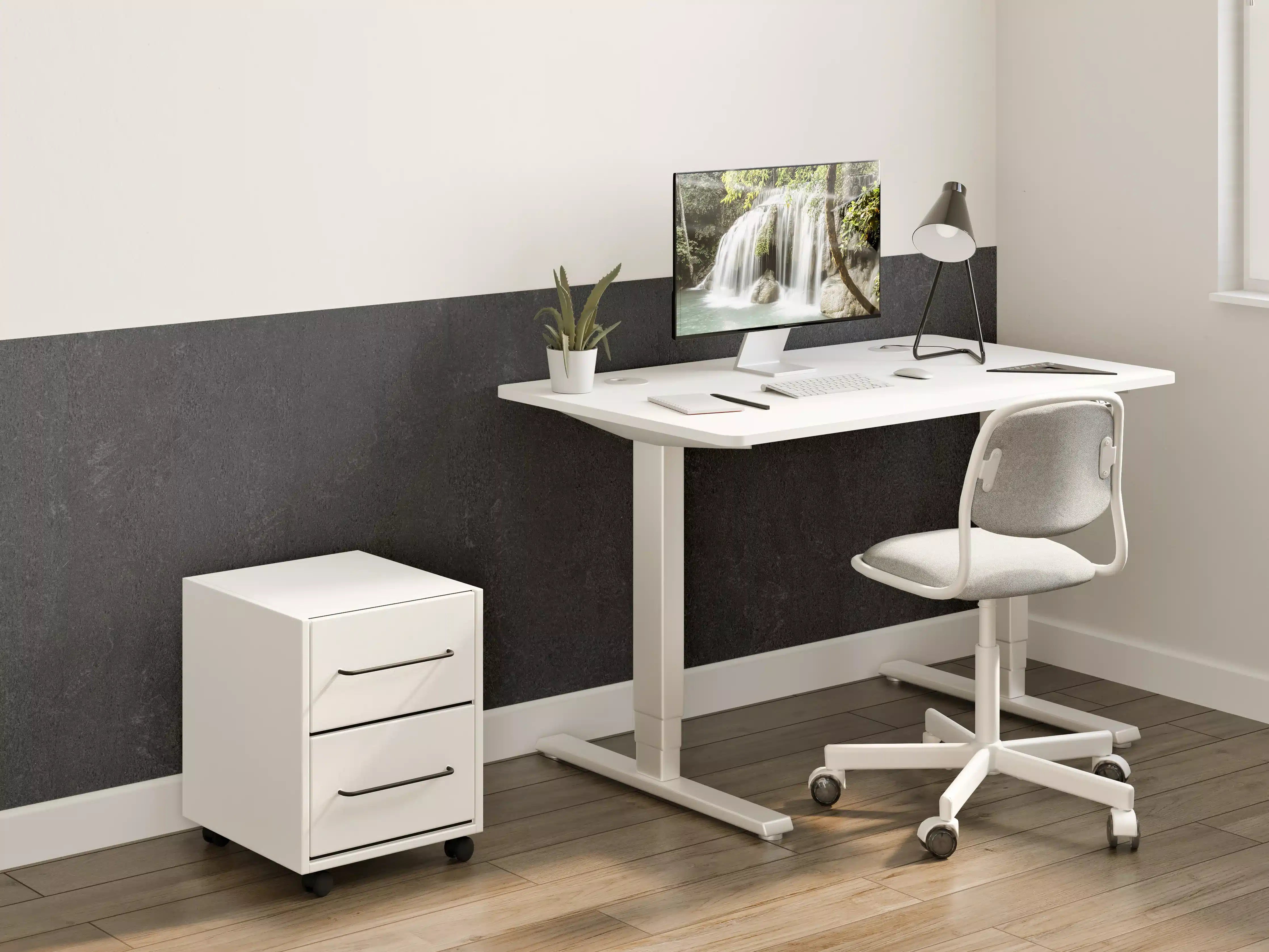 Kinderzimmer Wandgestaltung - Dunkle Textur in Schwarz