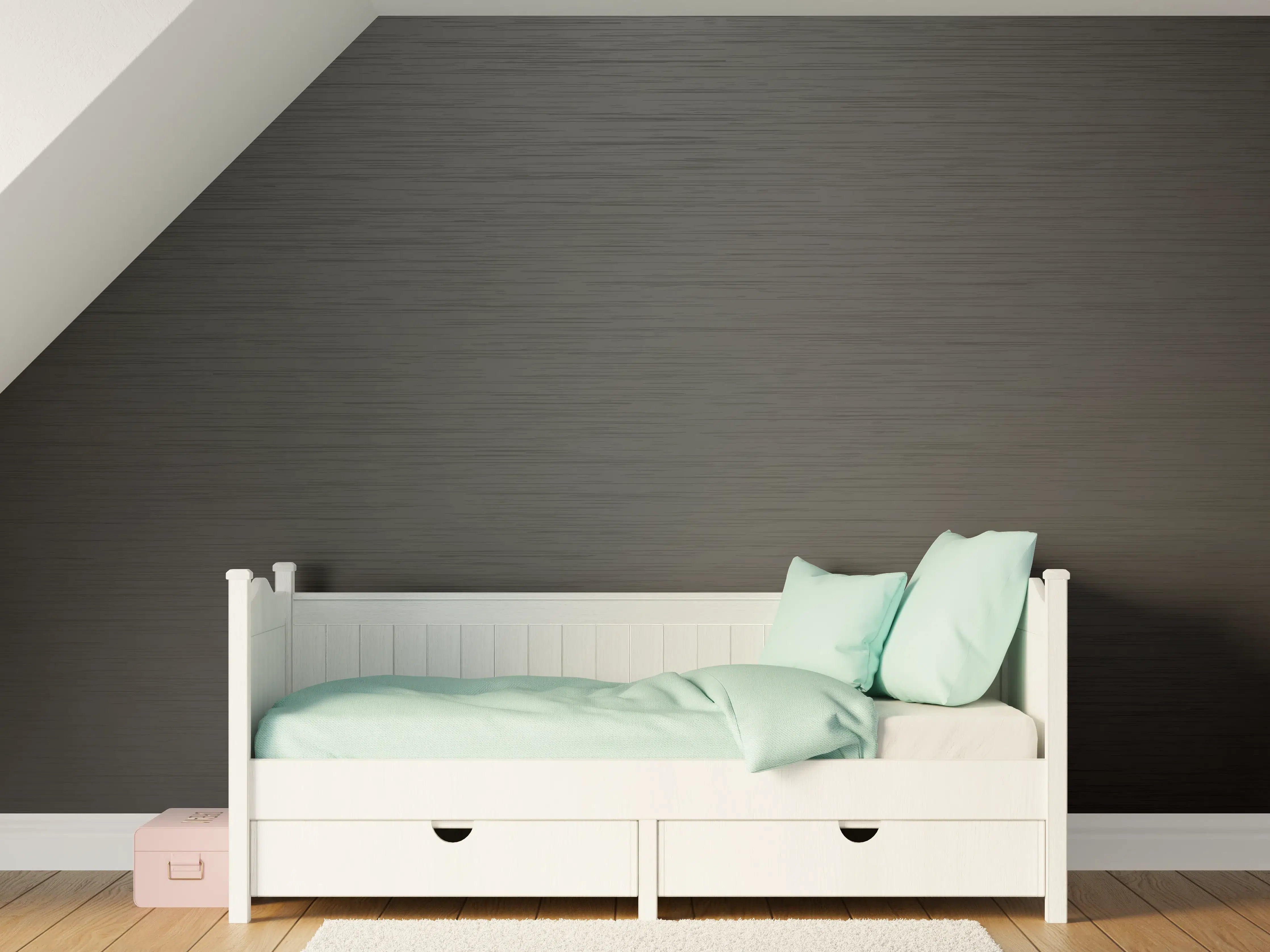 Kinderzimmer Wandgestaltung - Elegante Graue Textur