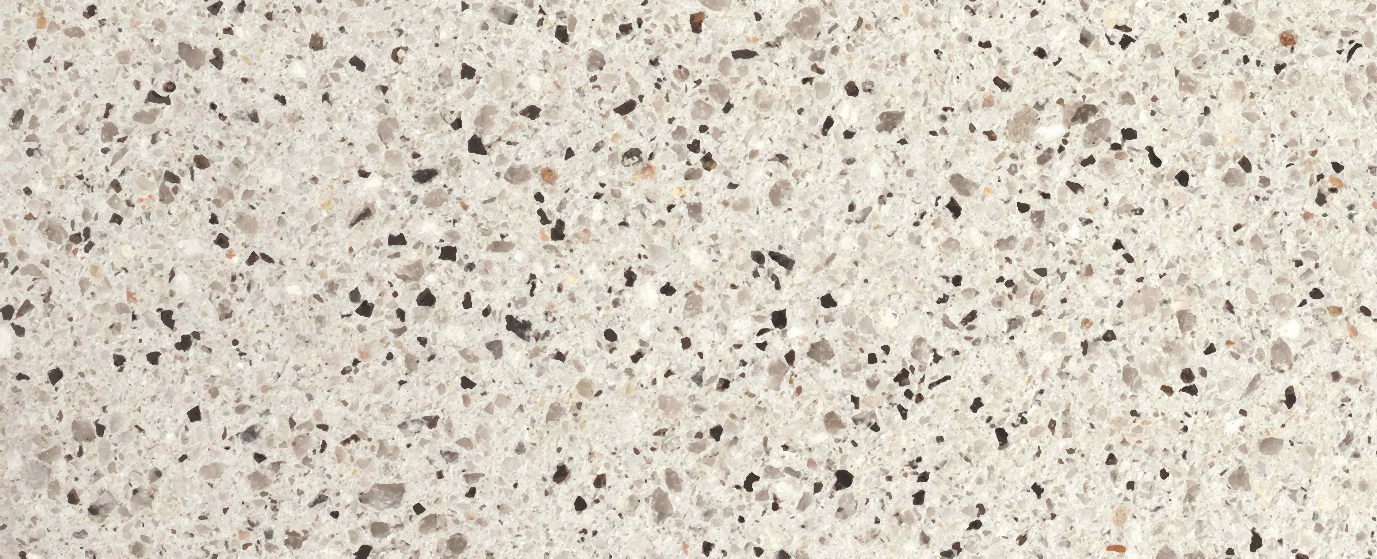 Kinderzimmer Wandgestaltung-Elegante Weiß-Grau Terrazzo-Optik