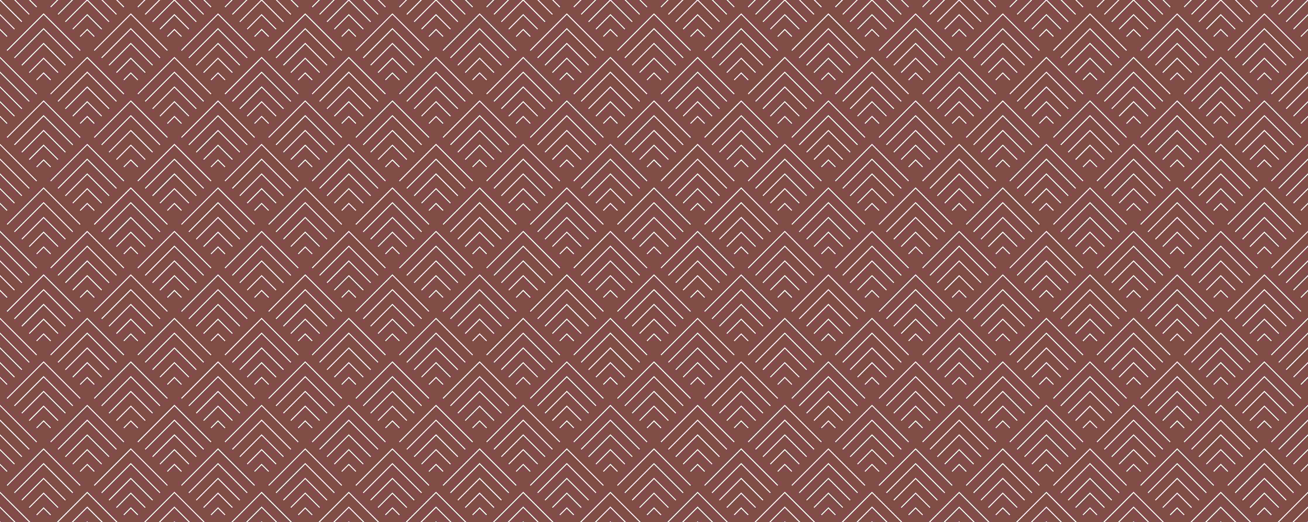 Kinderzimmer Wandgestaltung-Elegantes geometrisches Muster in warmen Tönen