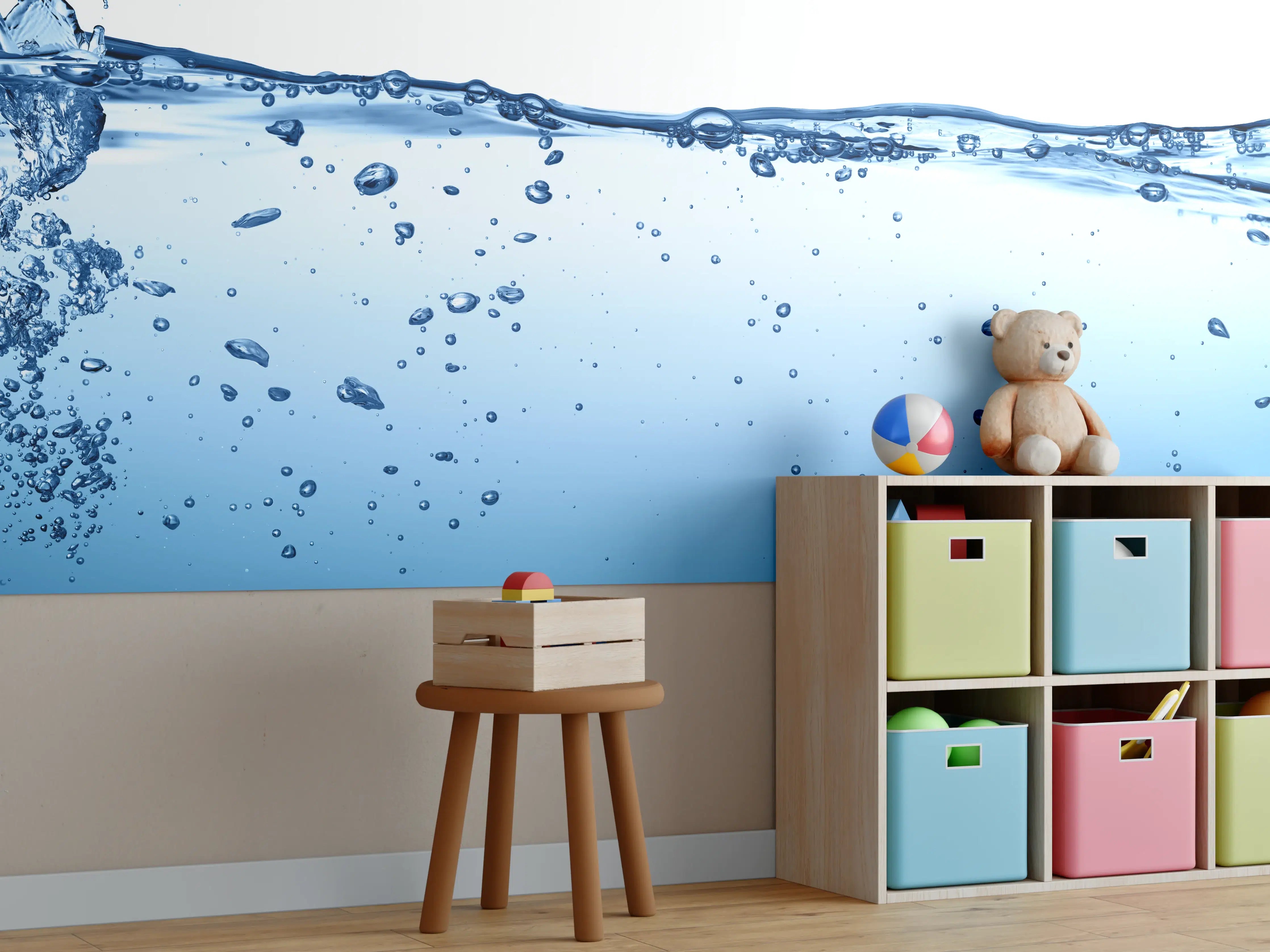 Kinderzimmer Wandgestaltung - Energie des Wassers