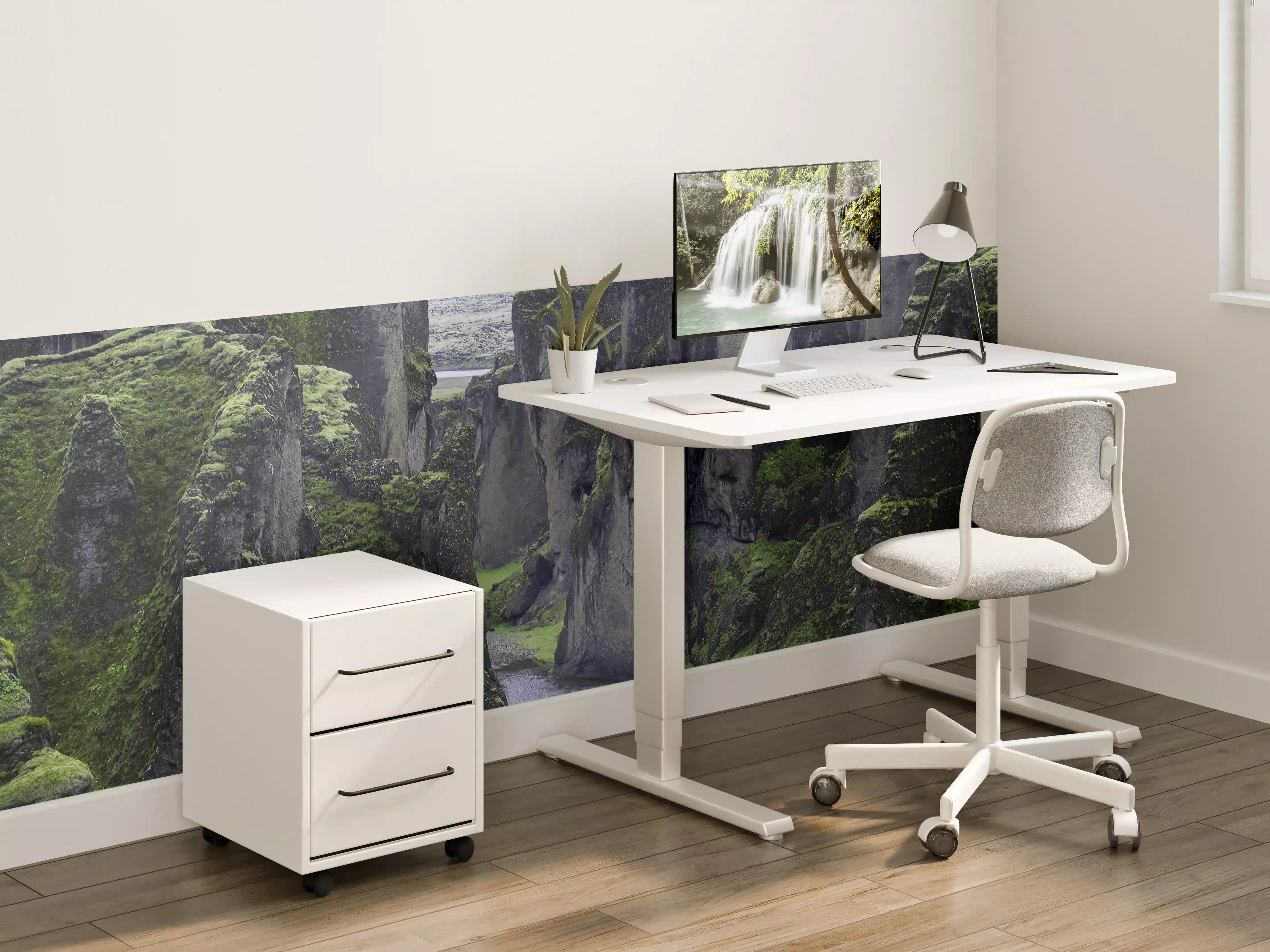 Kinderzimmer Wandgestaltung - Fjadrargljufur - Schlucht in Südisland