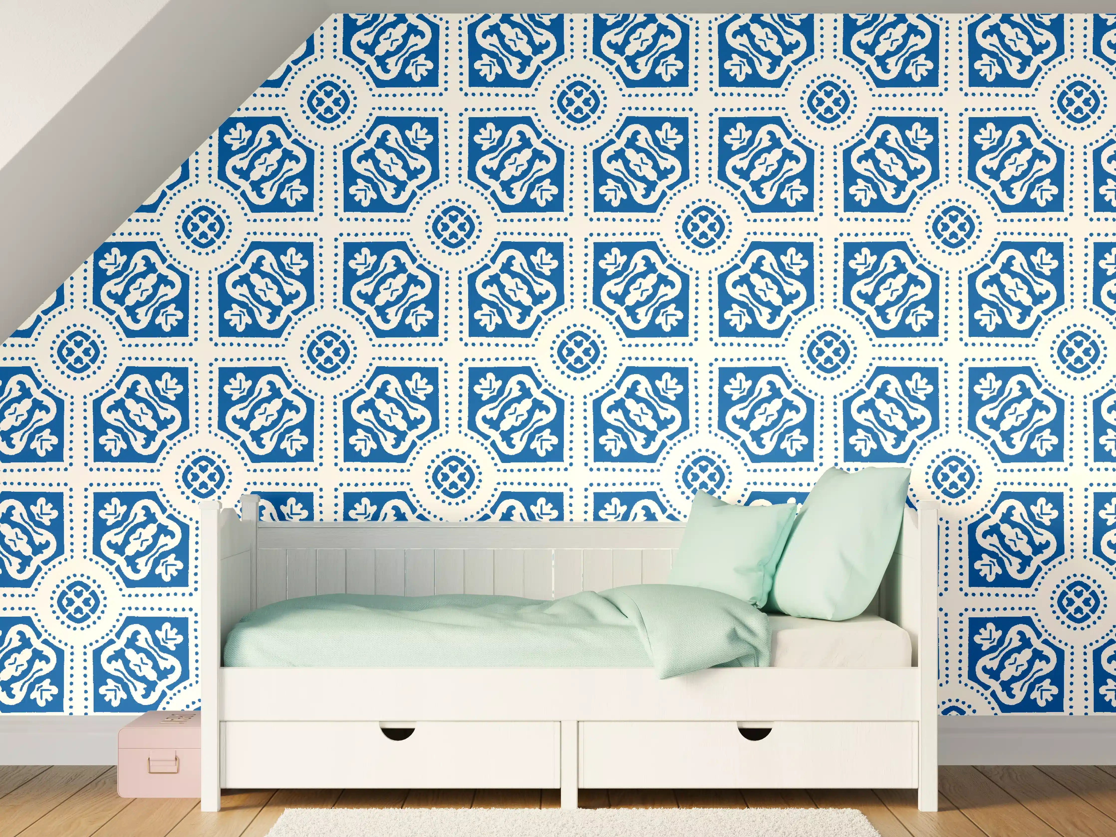 Kinderzimmer Wandgestaltung - Fliesenkunst Portugals