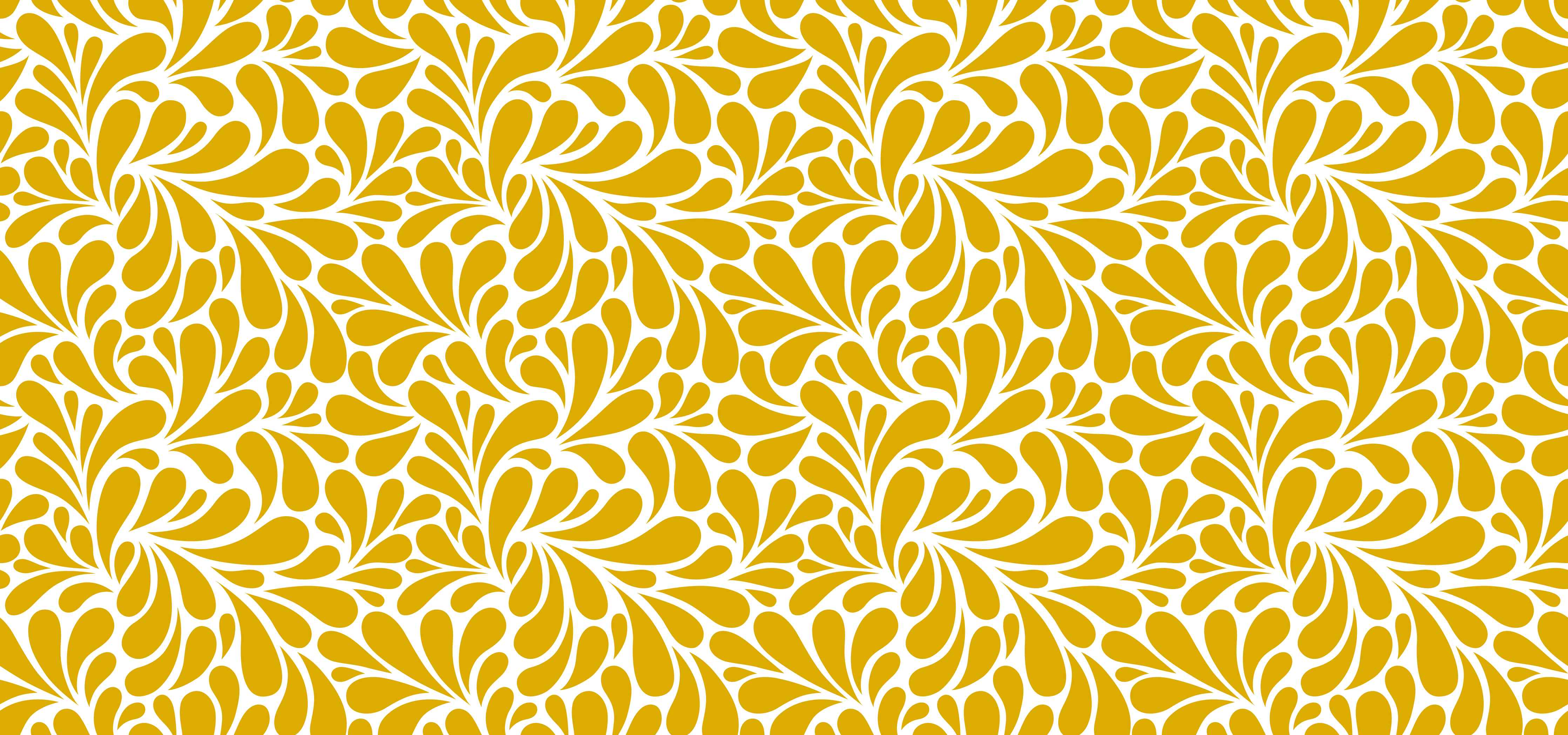 Kinderzimmer Wandgestaltung-Gelb-Weiß-Muster-Design