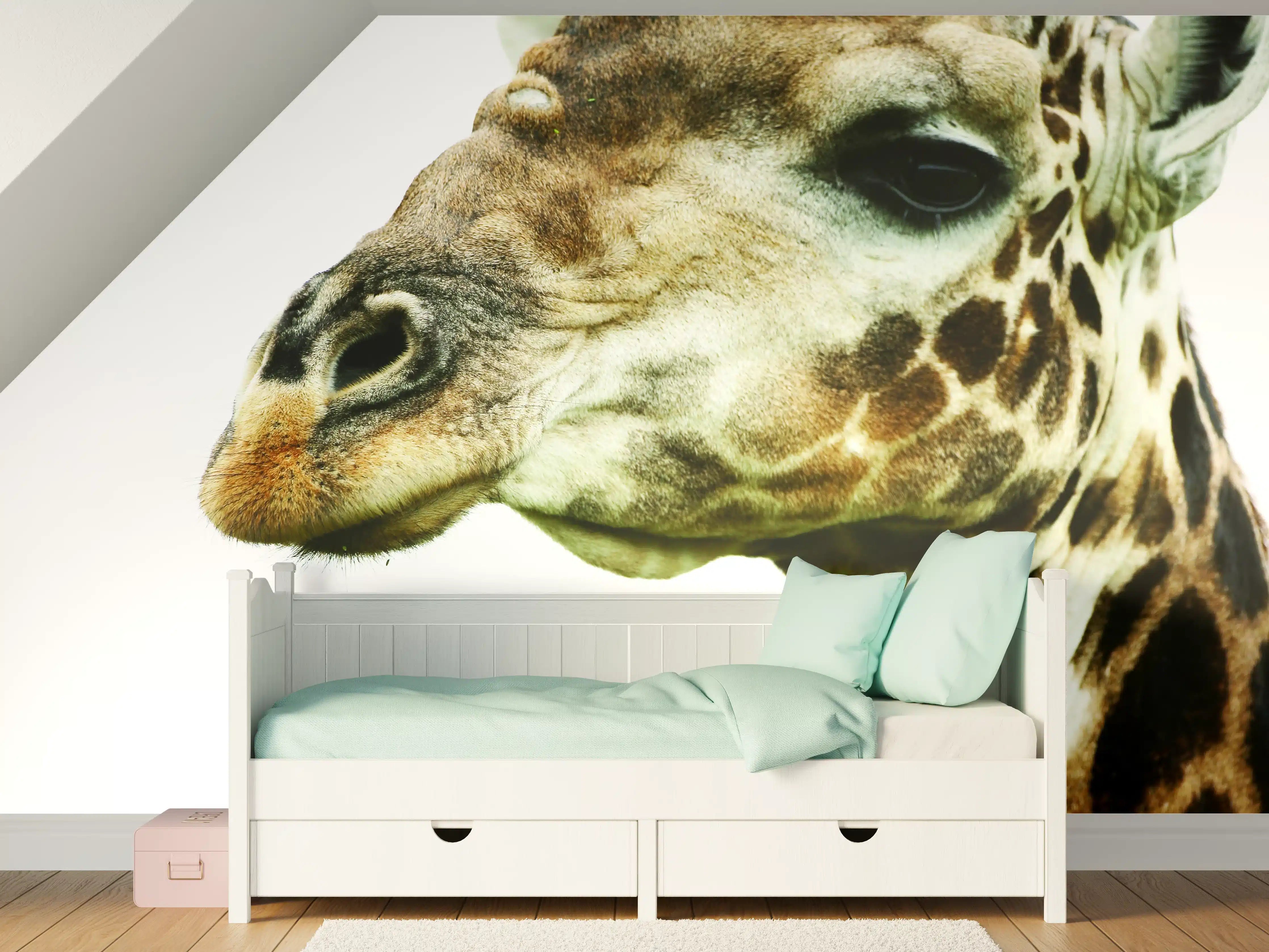 Kinderzimmer Wandgestaltung - Giraffe - Nahaufnahme