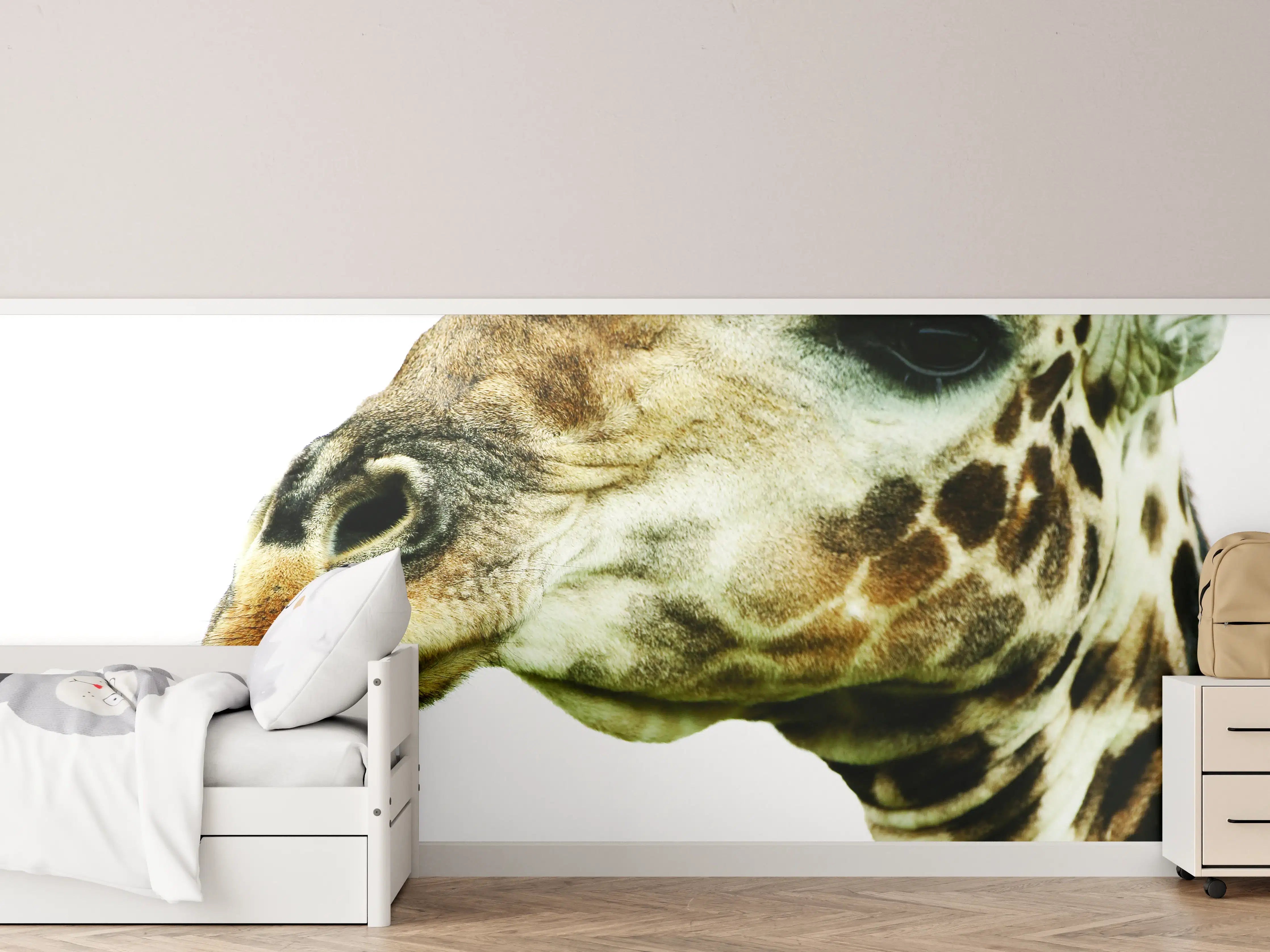 Kinderzimmer Wandgestaltung - Giraffe - Nahaufnahme