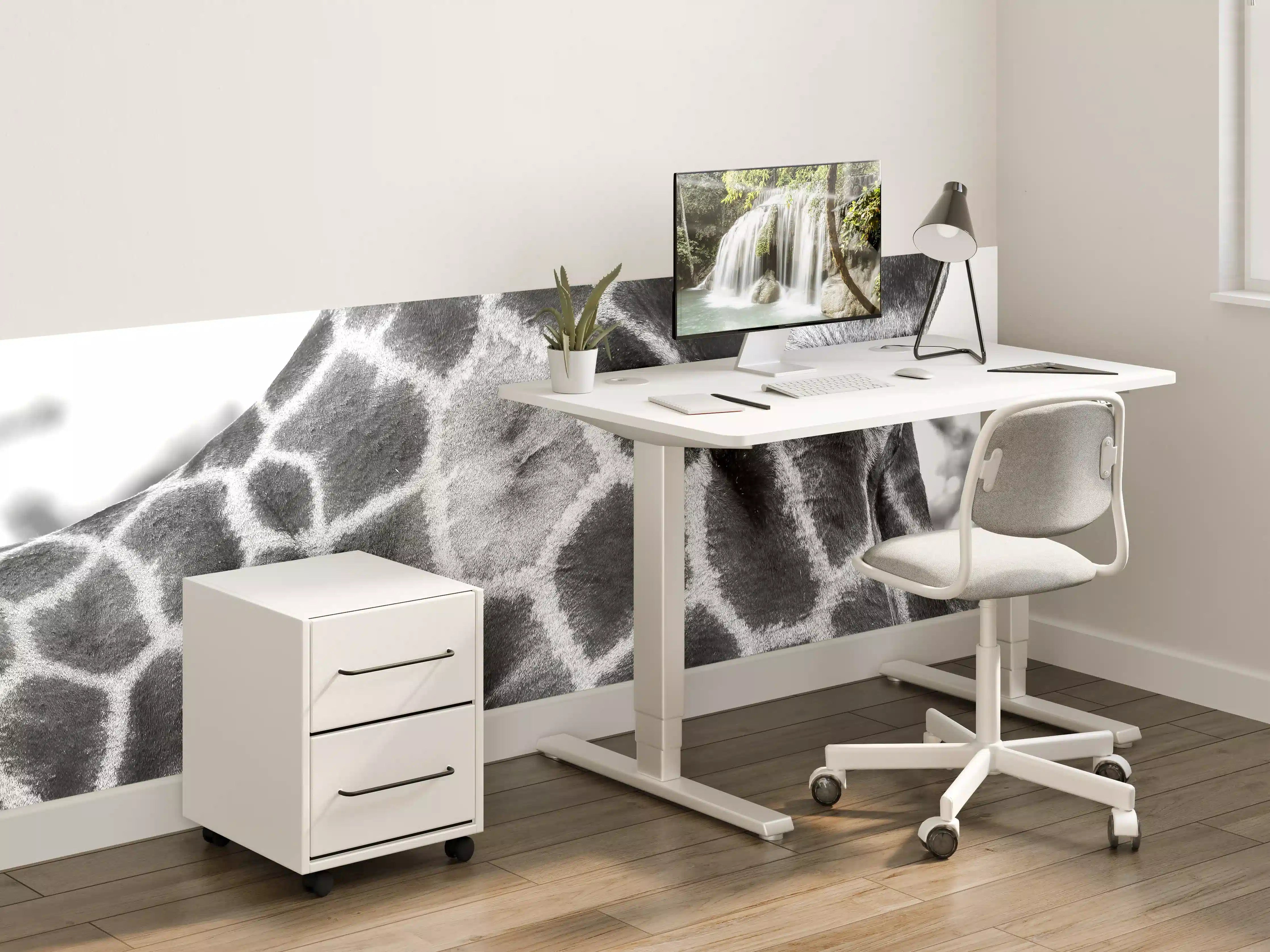 Kinderzimmer Wandgestaltung - Giraffen Oberkörper