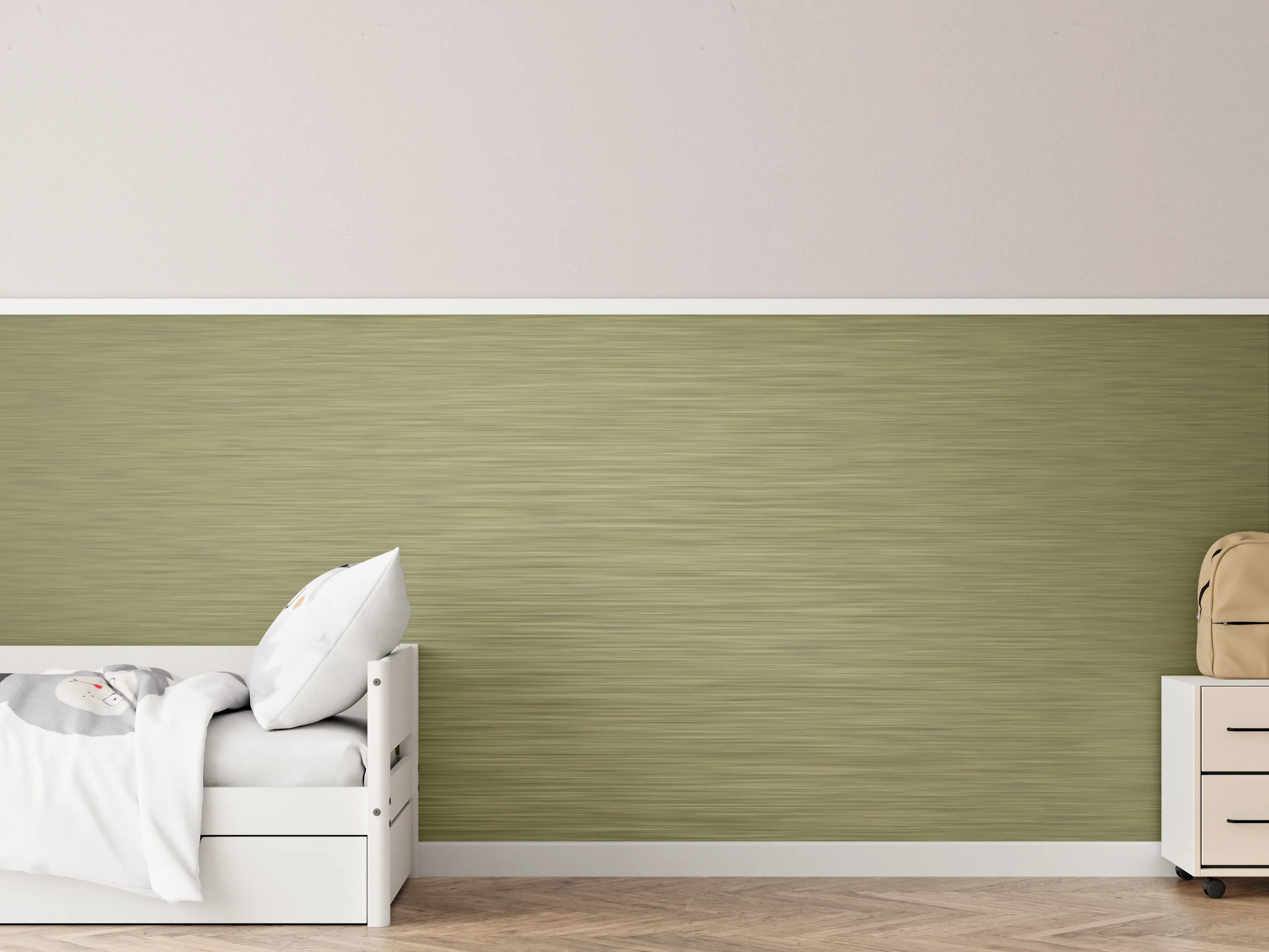 Kinderzimmer Wandgestaltung - Gold - ALU Prime - Metall Gebürstet