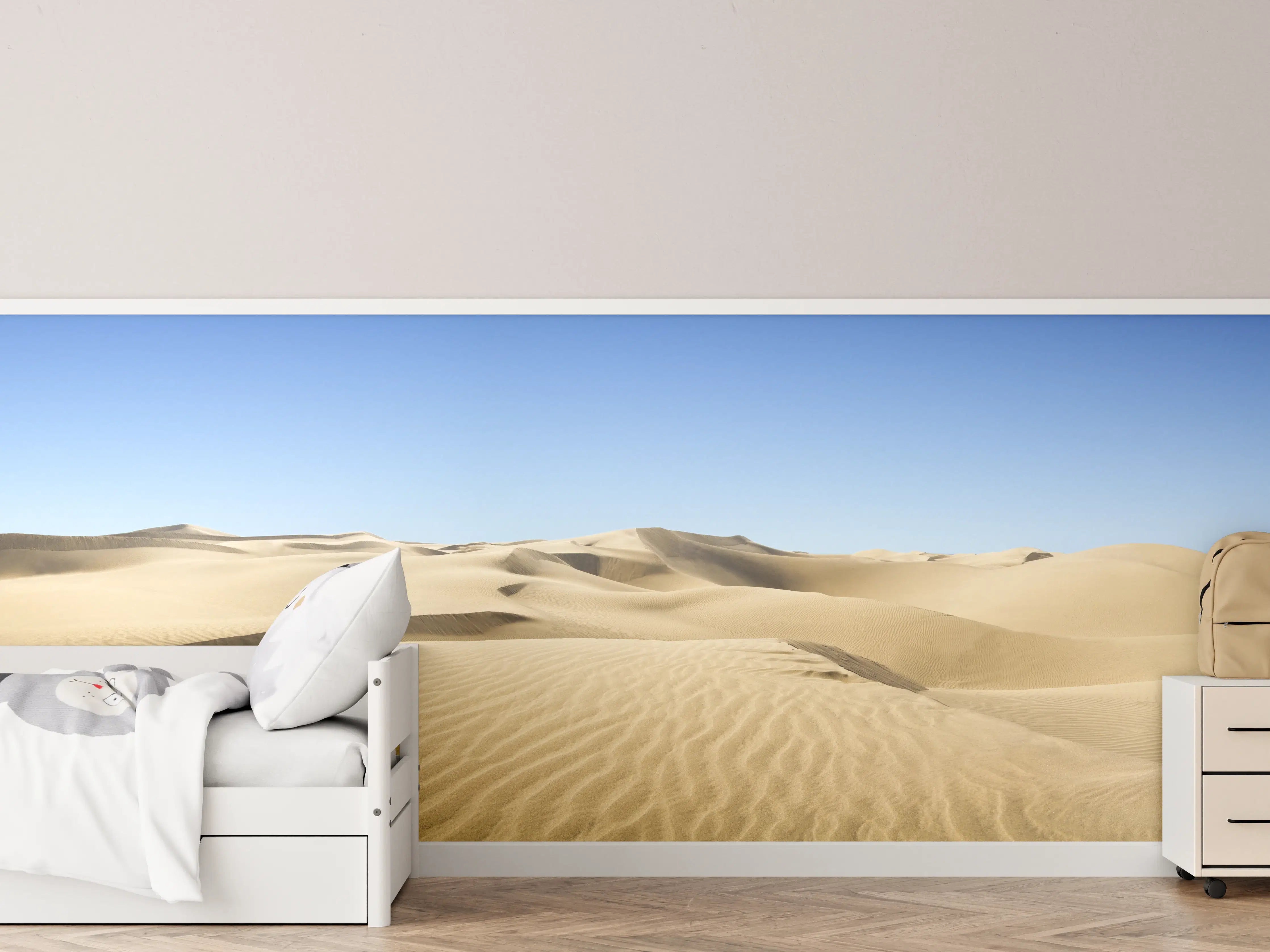 Kinderzimmer Wandgestaltung - Gold desert