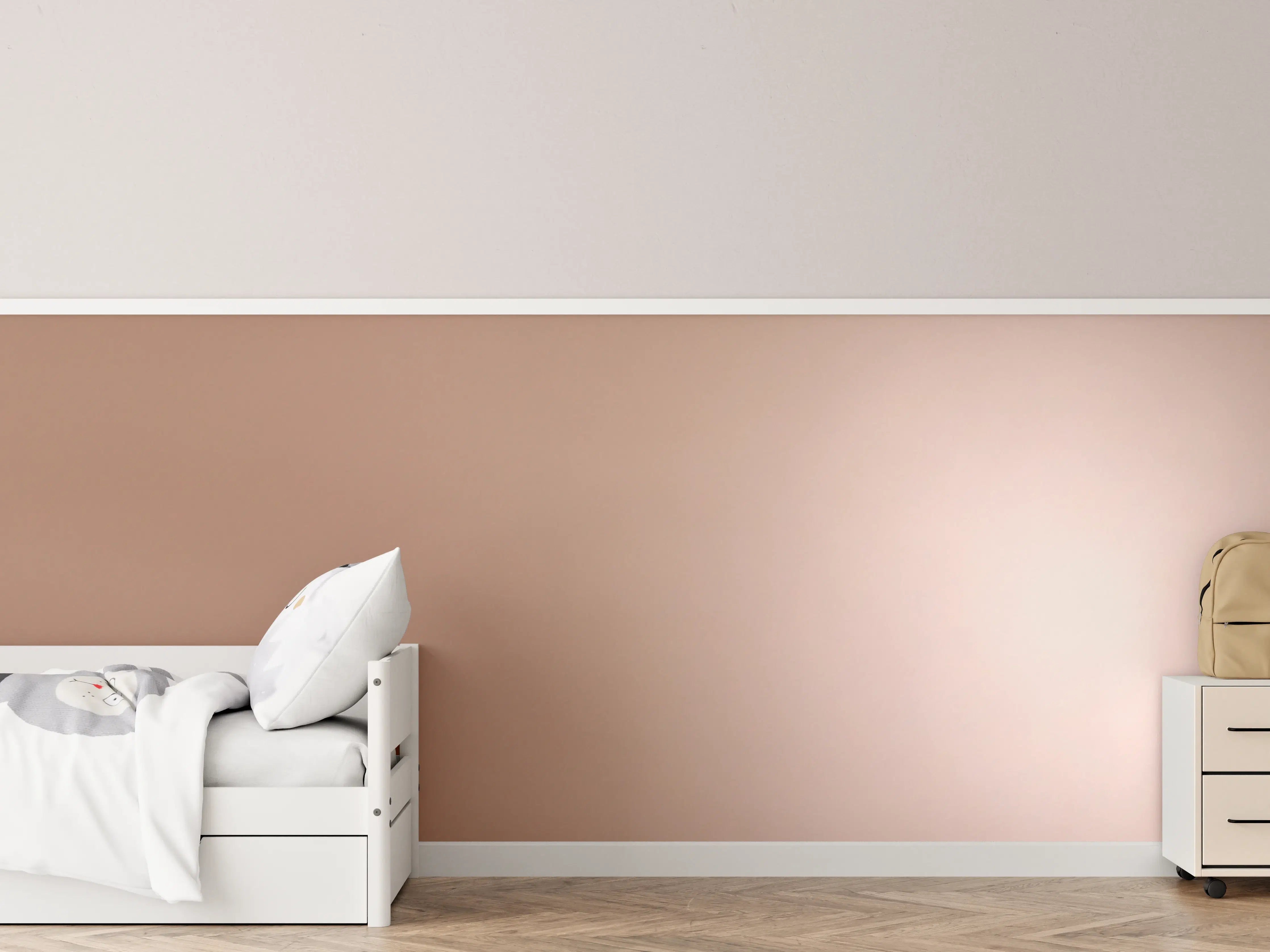 Kinderzimmer Wandgestaltung - Gradient Rose - Hintergrundtextur