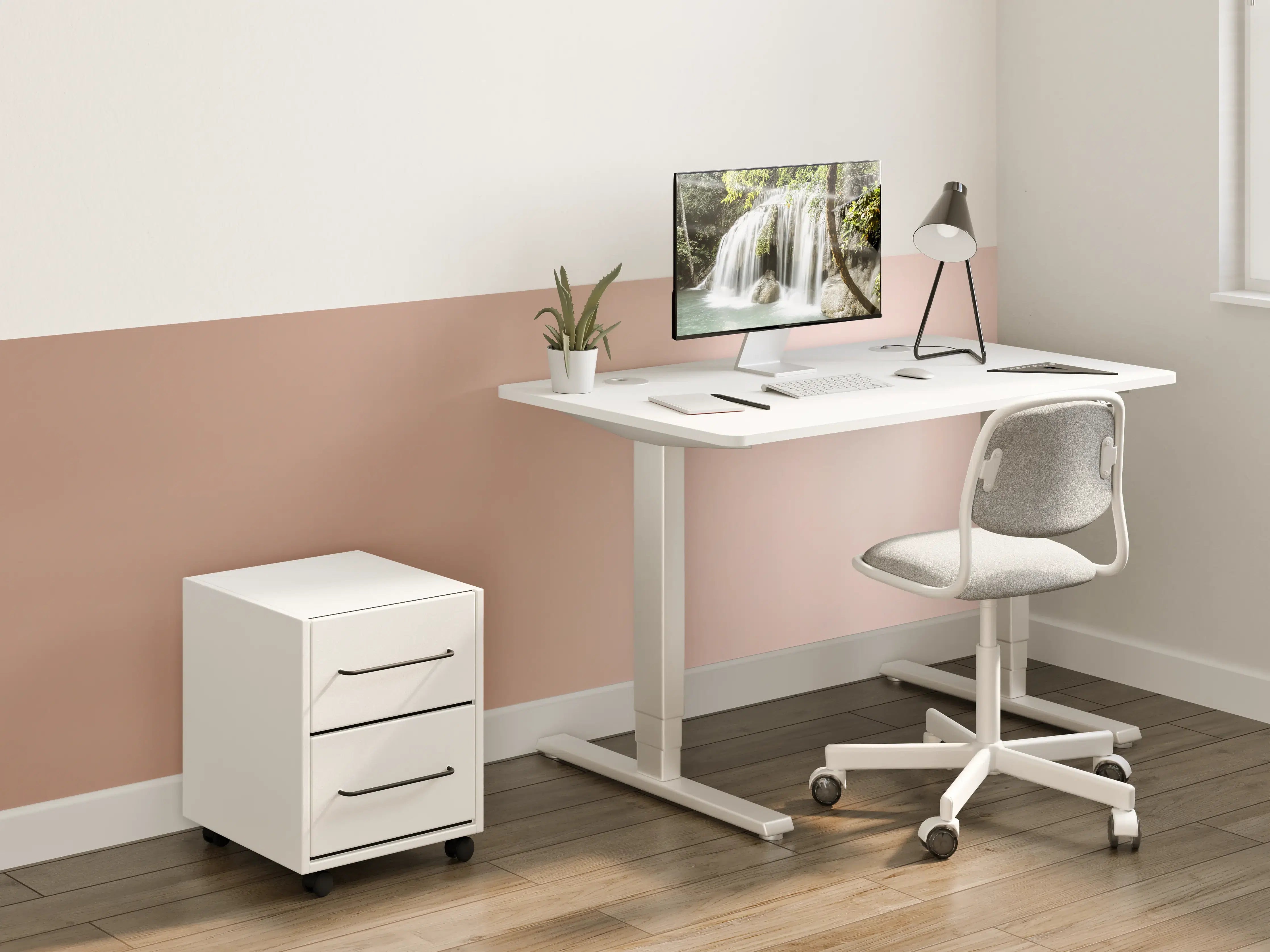 Kinderzimmer Wandgestaltung - Gradient Rose - Hintergrundtextur