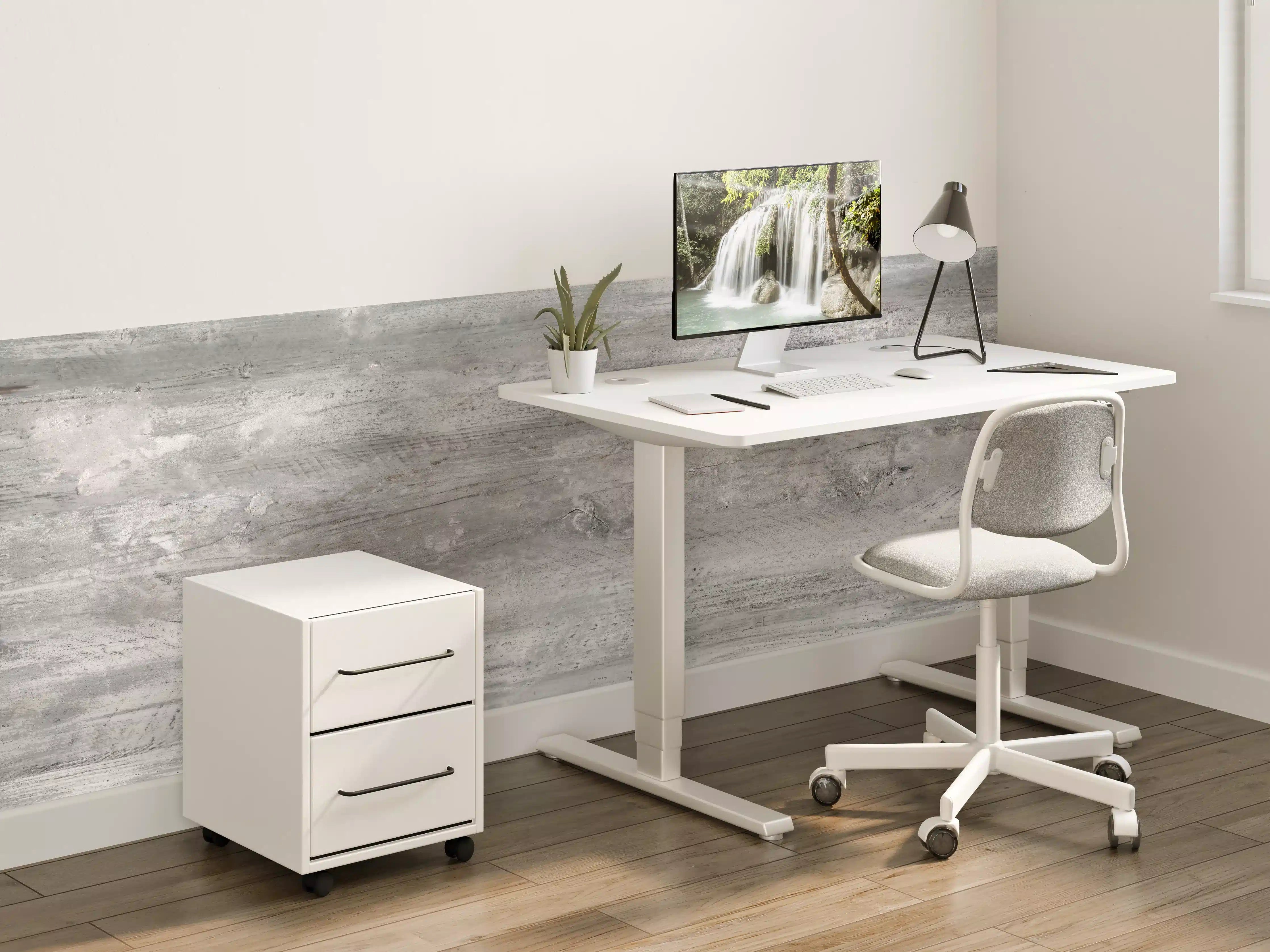 Kinderzimmer Wandgestaltung - Gräuliche alte Holztextur