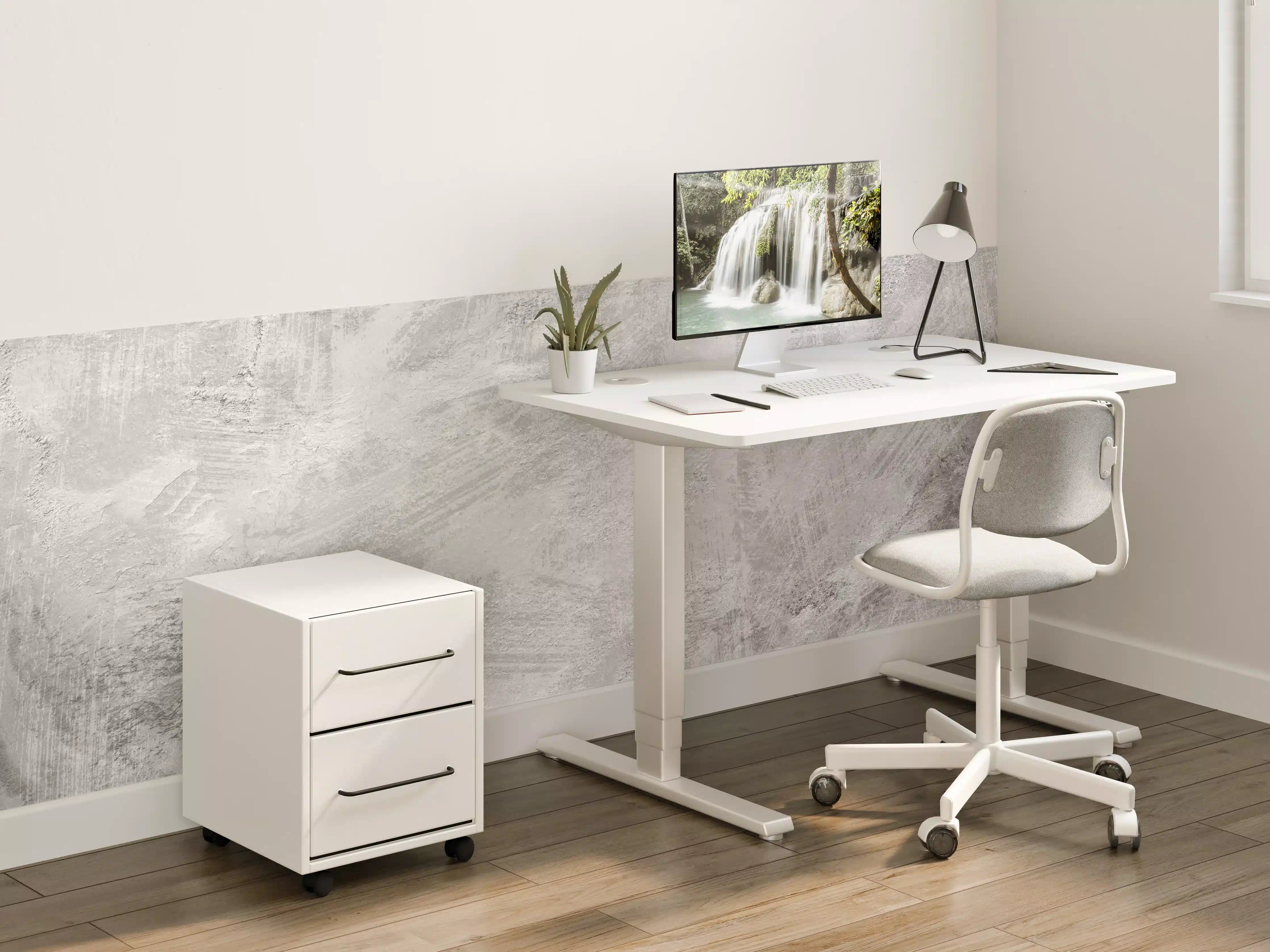 Kinderzimmer Wandgestaltung - Graue Beton Textur Struktur